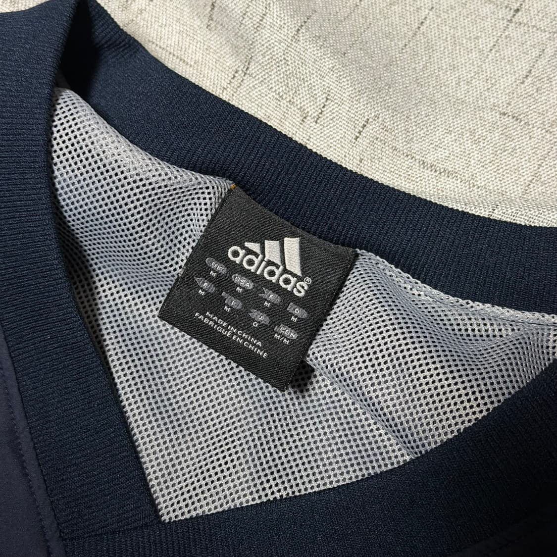 아디다스 m 웜업 바람막이 네이비 올드스쿨 상품이미지5