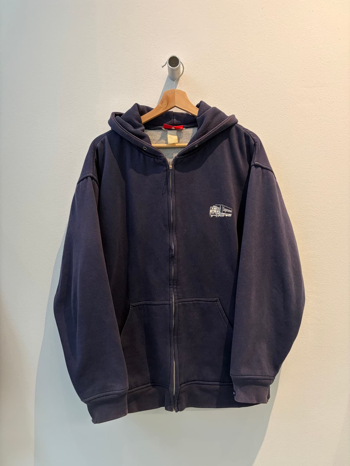 90s supreme thermal zip hood 상품이미지1