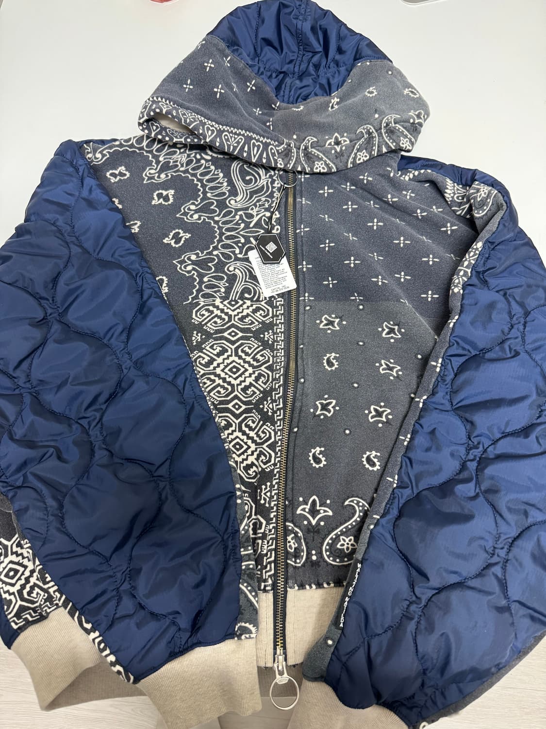 캐피탈 반다나 후드집업 팝니다 상품이미지1