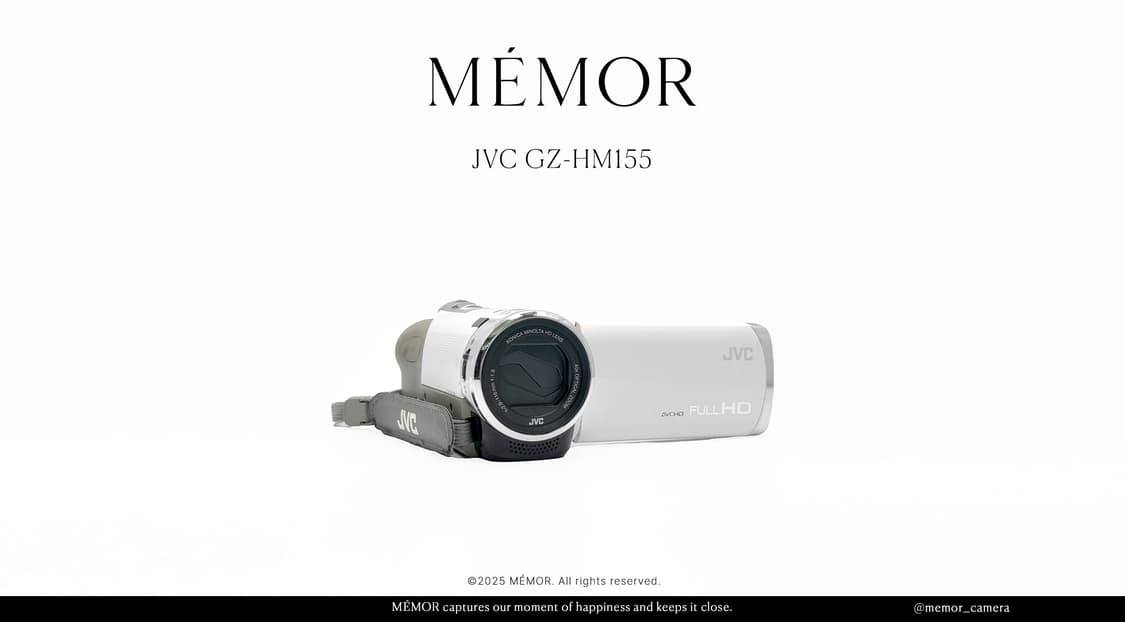 꾸미기기능🎨 JVC GZ-HM155 캠코더🤍 상품이미지1