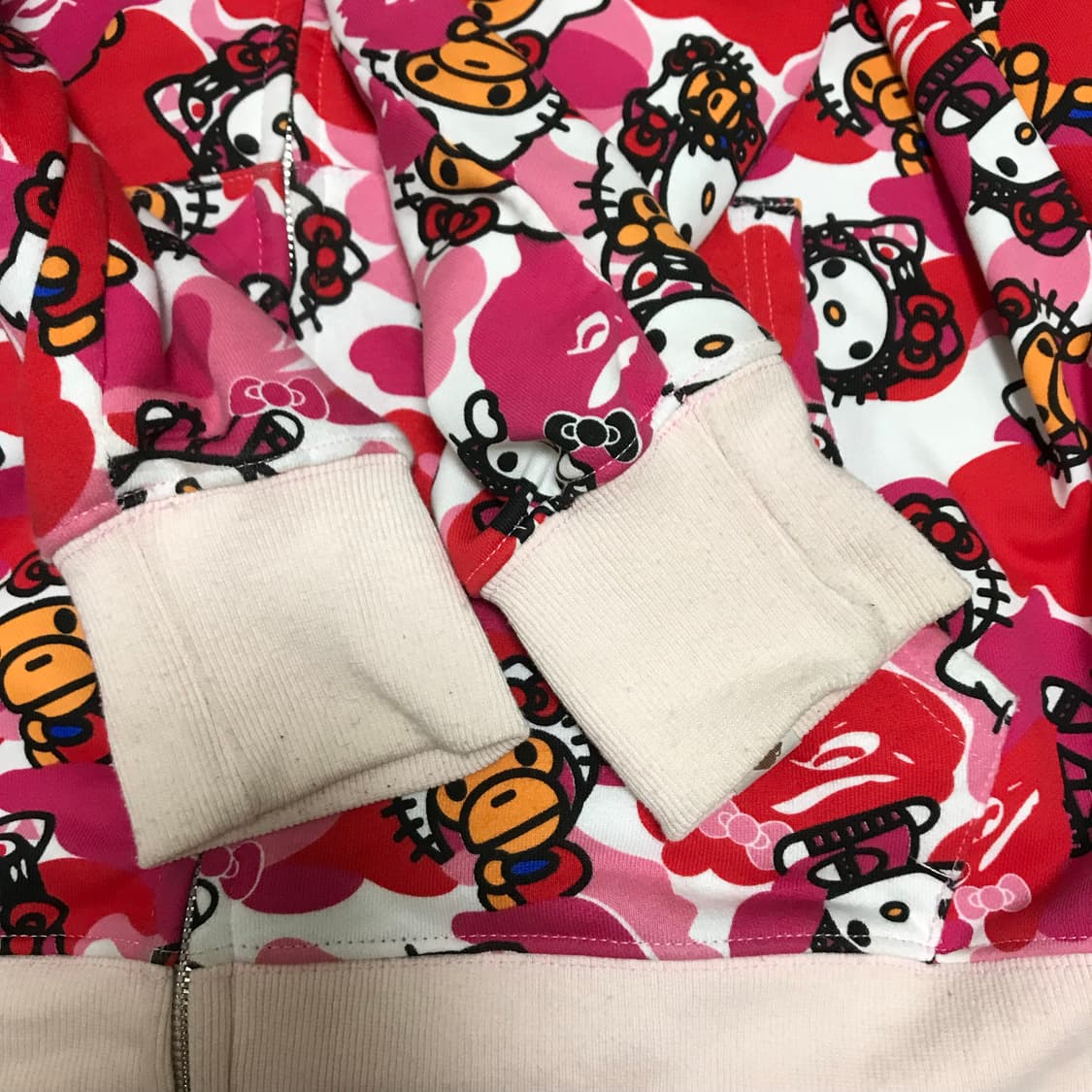 베이프 키티 후드집업 2XL  상품이미지3