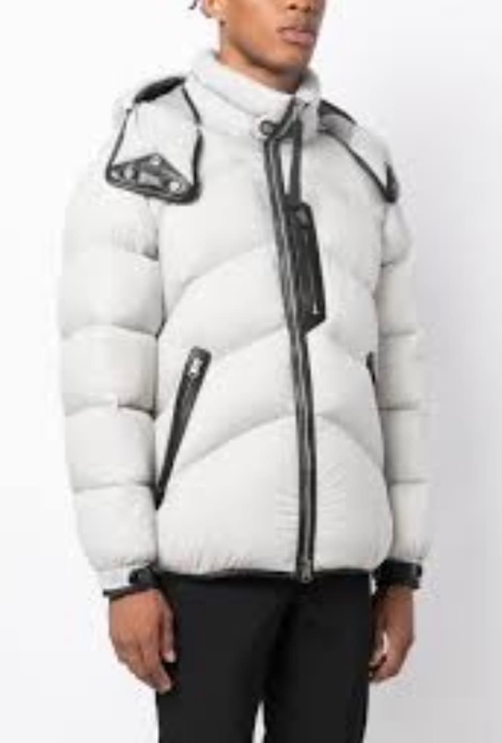 (A+/48) / 톰포드 퀄팅 나일론 다운 패딩 자켓 화이트 상품이미지10