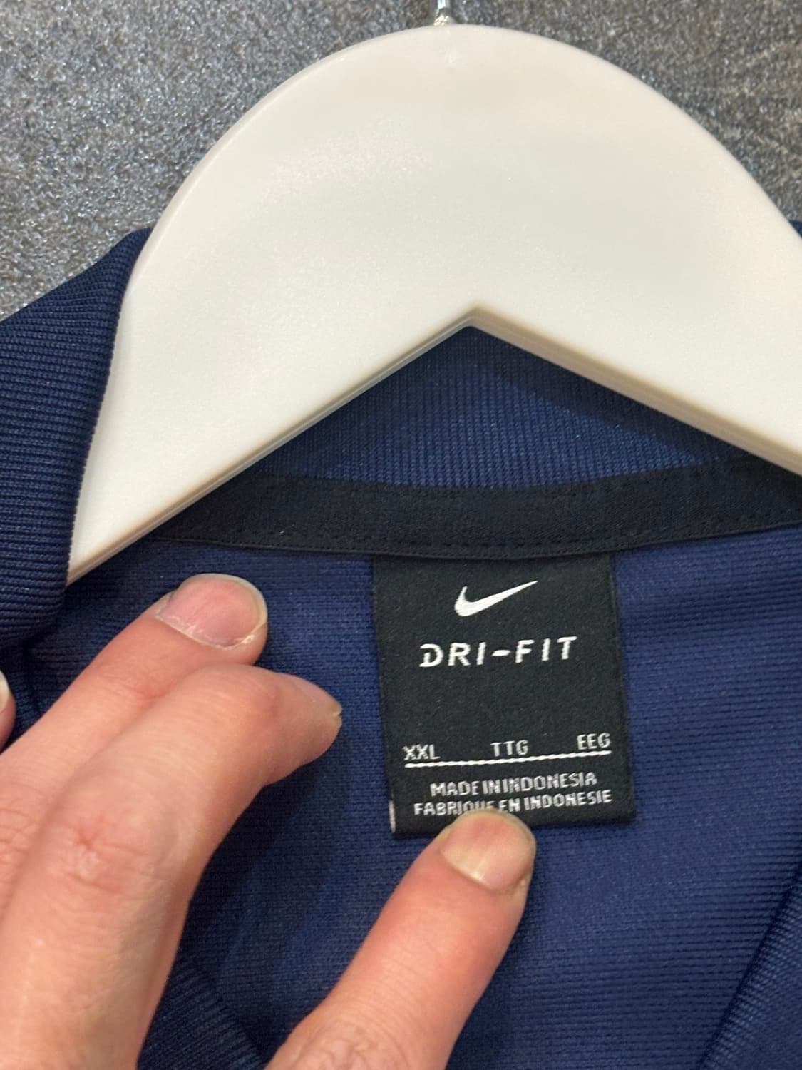 나이키 드라이핏 트레이닝 져지 집업 110사이즈 상품이미지5