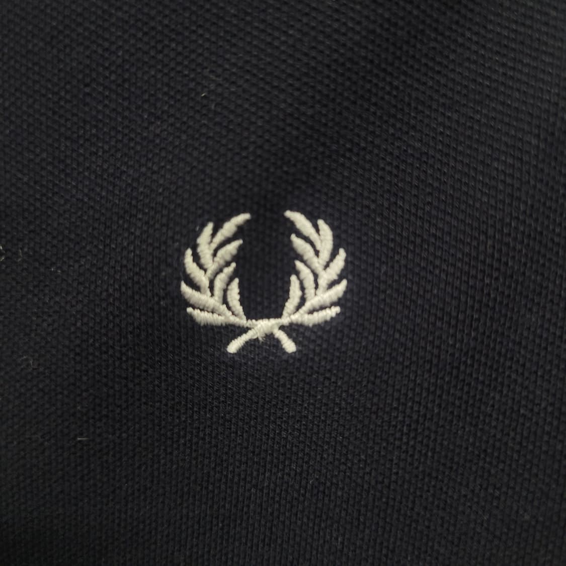 Fred Perry 프레드페리 빈티지 자수로고 슬리브리스 나시 셔츠 상품이미지3
