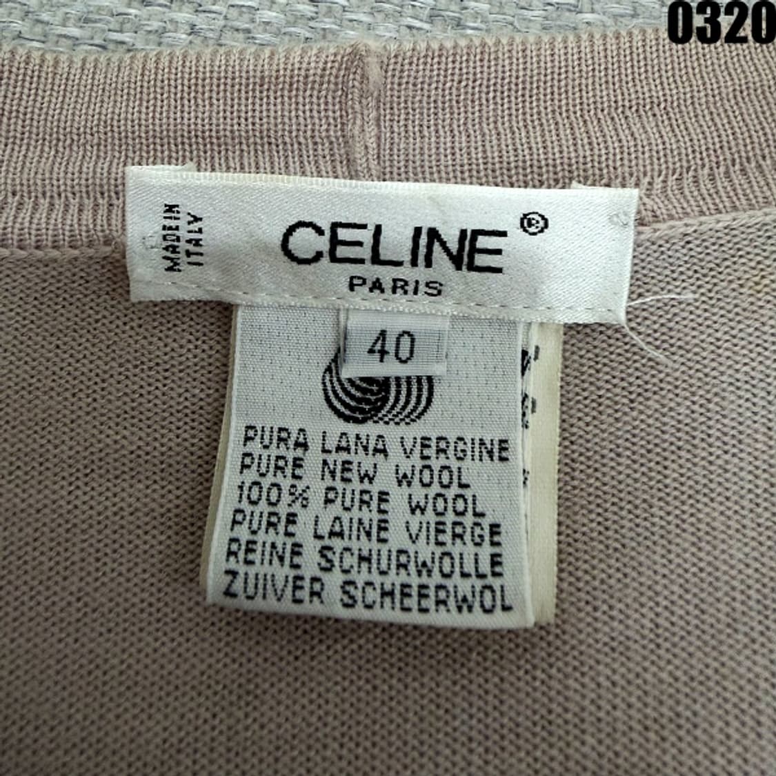 셀린느 니트 가디건 S 0320 상품이미지7