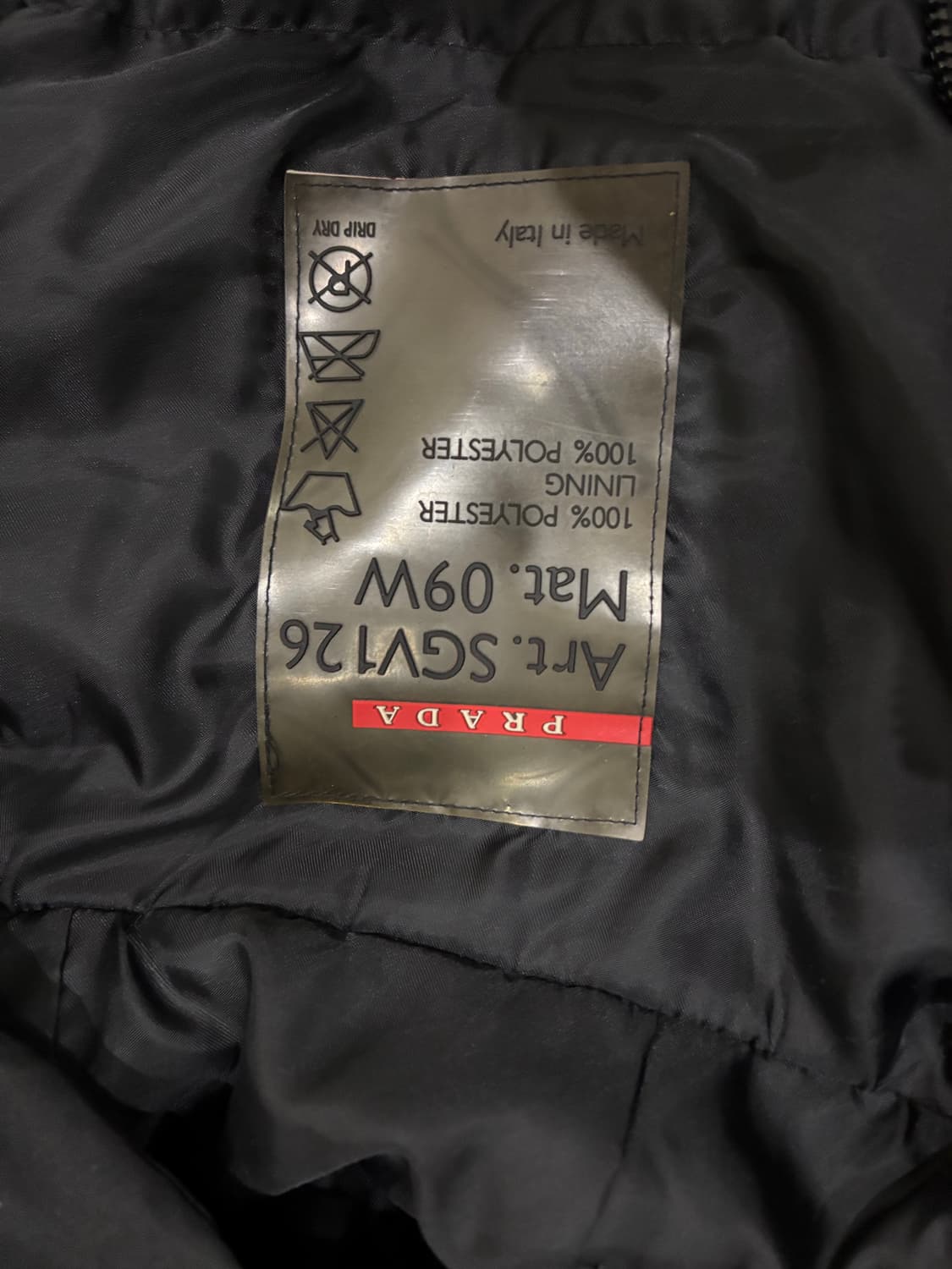 프라다 레더버클 자켓 상품이미지5