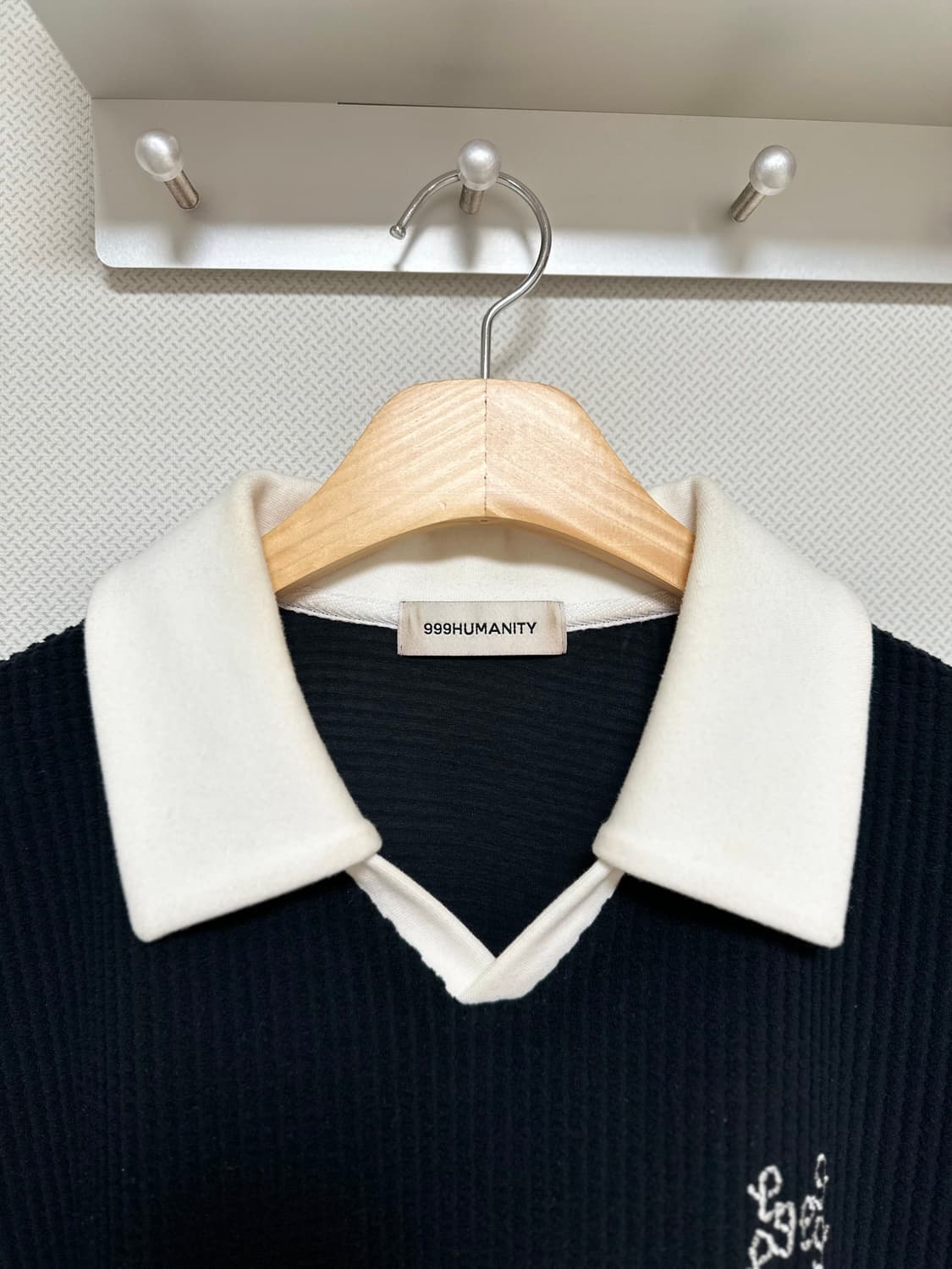 999휴머니티 로고 카라 숏슬리브 상품이미지4