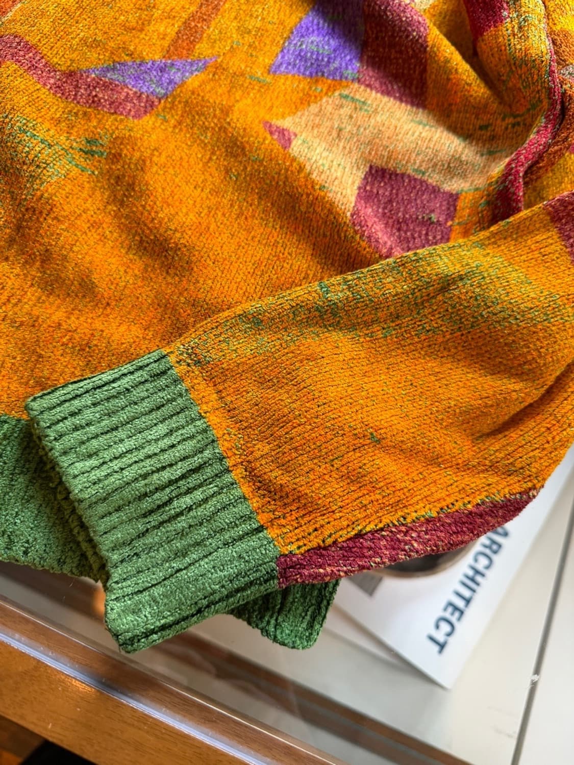 겐조 골프 패턴 니트 100~105 상품이미지9