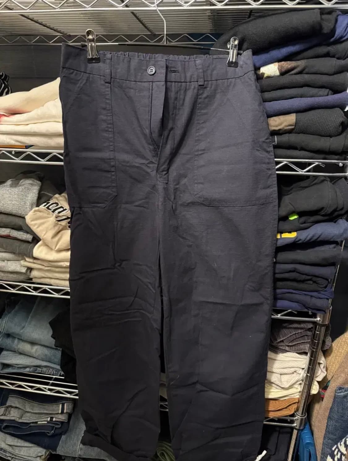 프랭크cp빈티지 퍼티그팬츠 M 상품이미지1