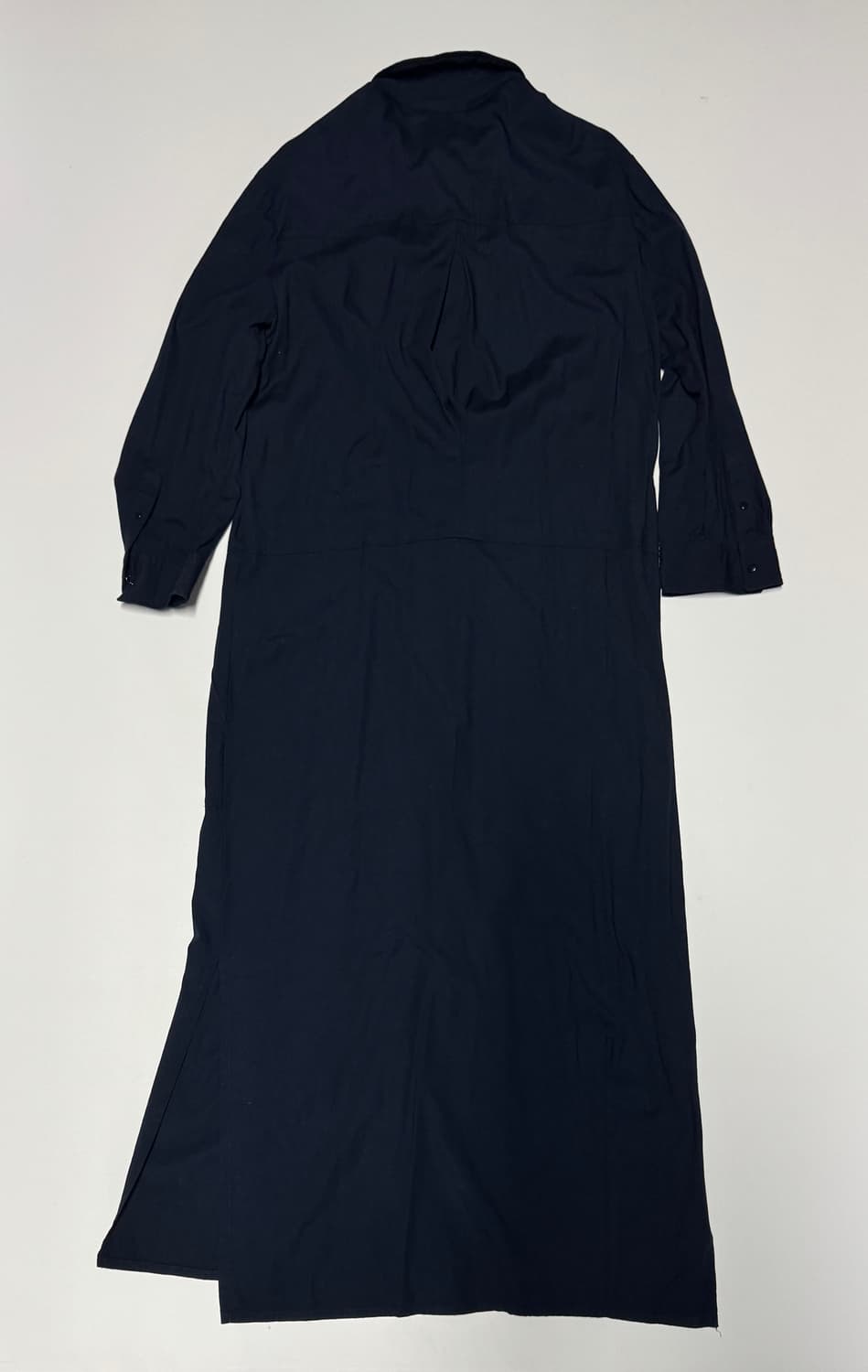 여성 빈폴 Beanpole 레이온 원단 탄탄한 원피스 S 네이비 상품이미지2