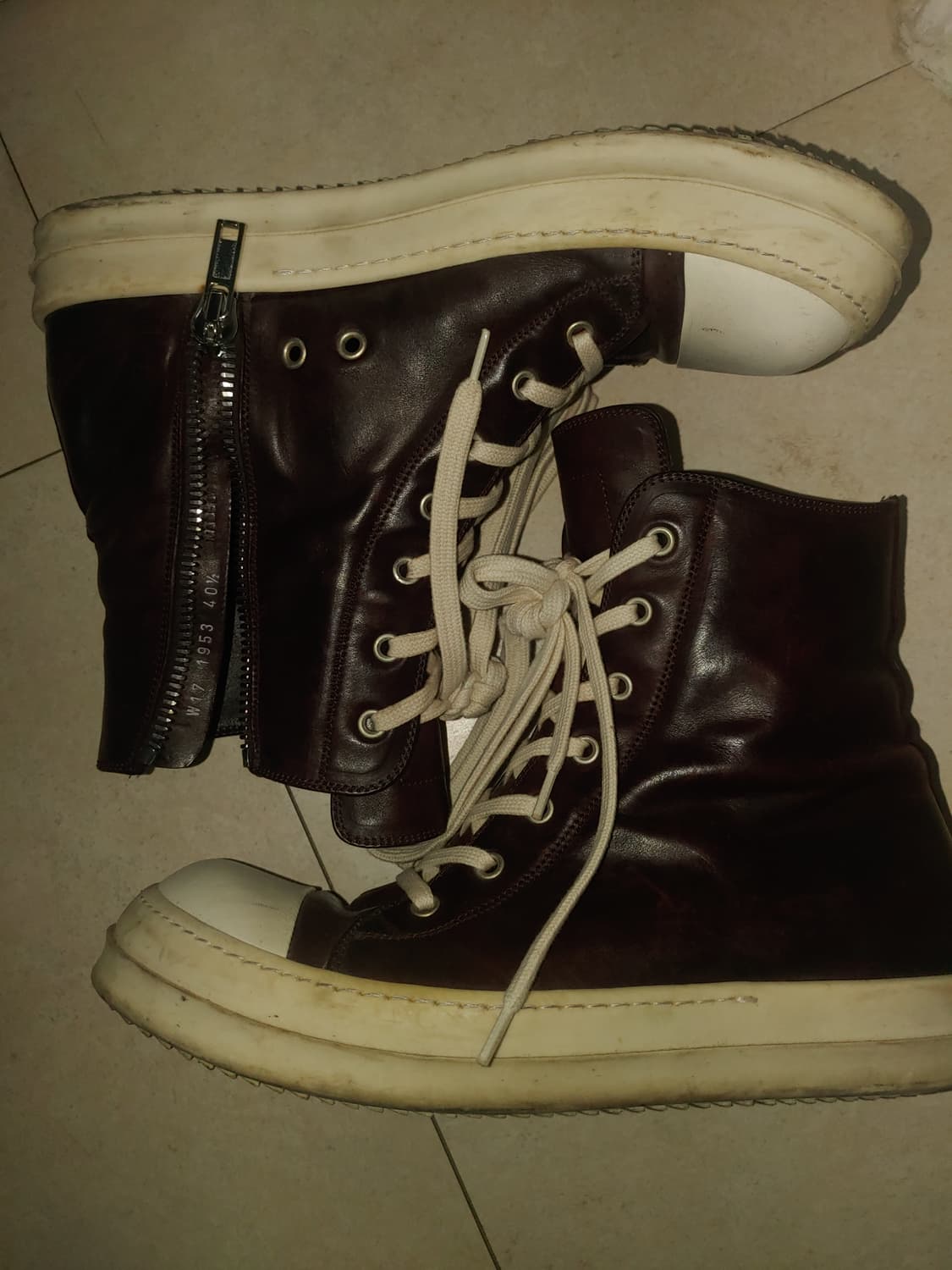 릭오웬스 라몬즈 브라운 상품이미지2