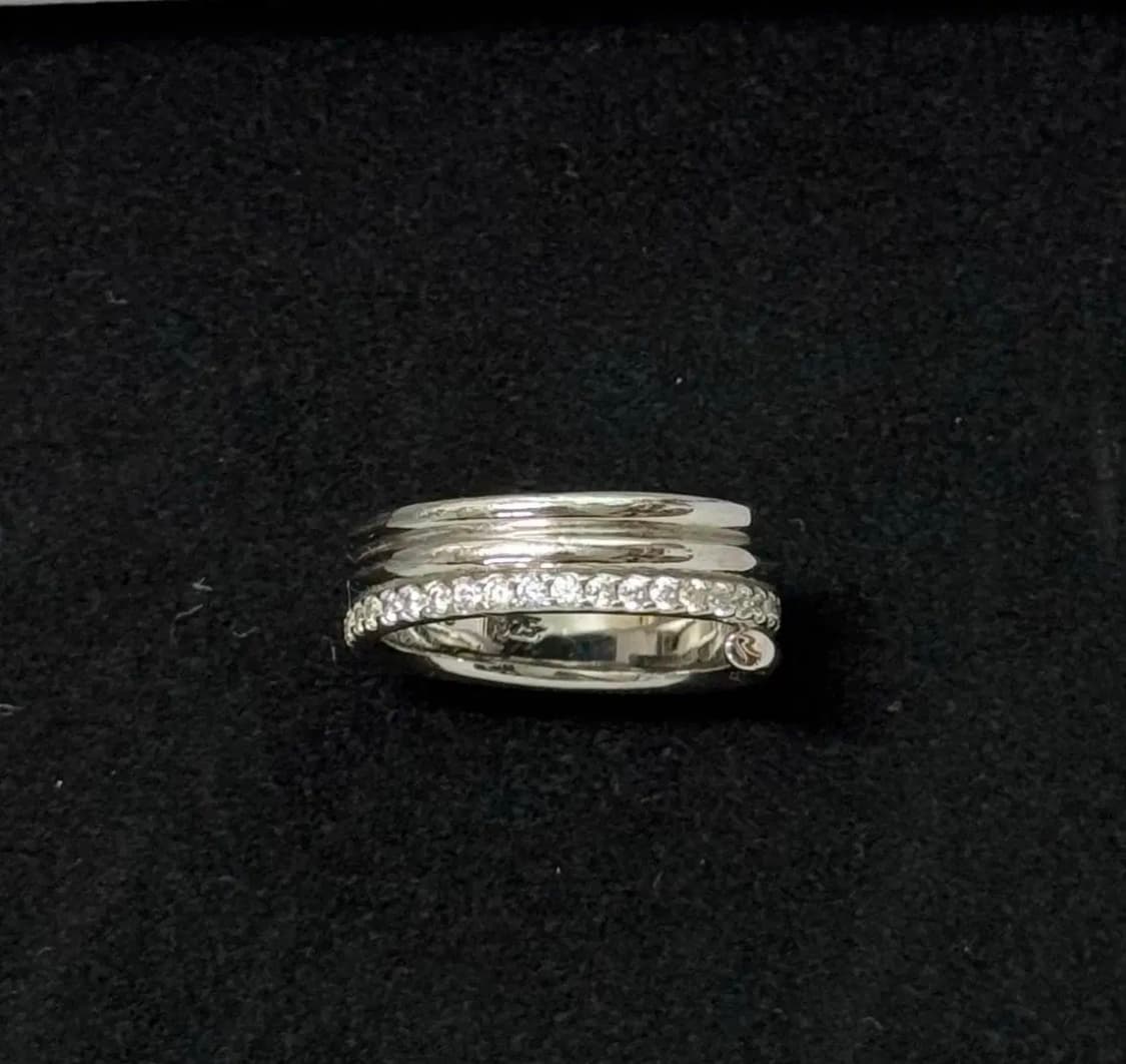 넘버링 코일 반지 실버 #8407 상품이미지3