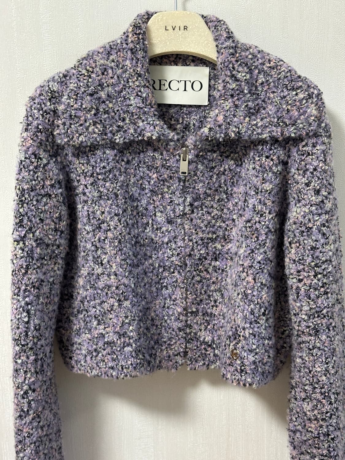 렉토 부클 가디건 바이올렛 S 상품이미지3