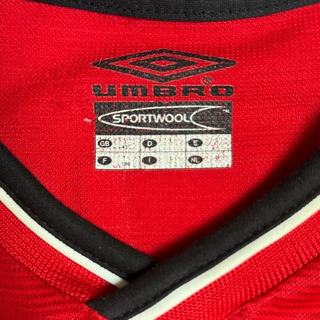 00-02 맨체스터 유나이티드 홈 유니폼 데이비드 베컴 상품이미지4