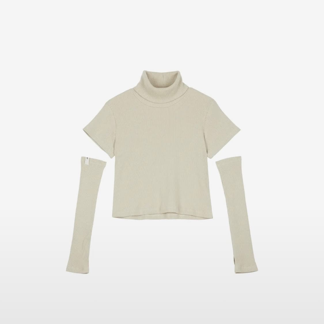 다이닛 HALF KNIT & HAND WARMER 니트 베이지 상품이미지2