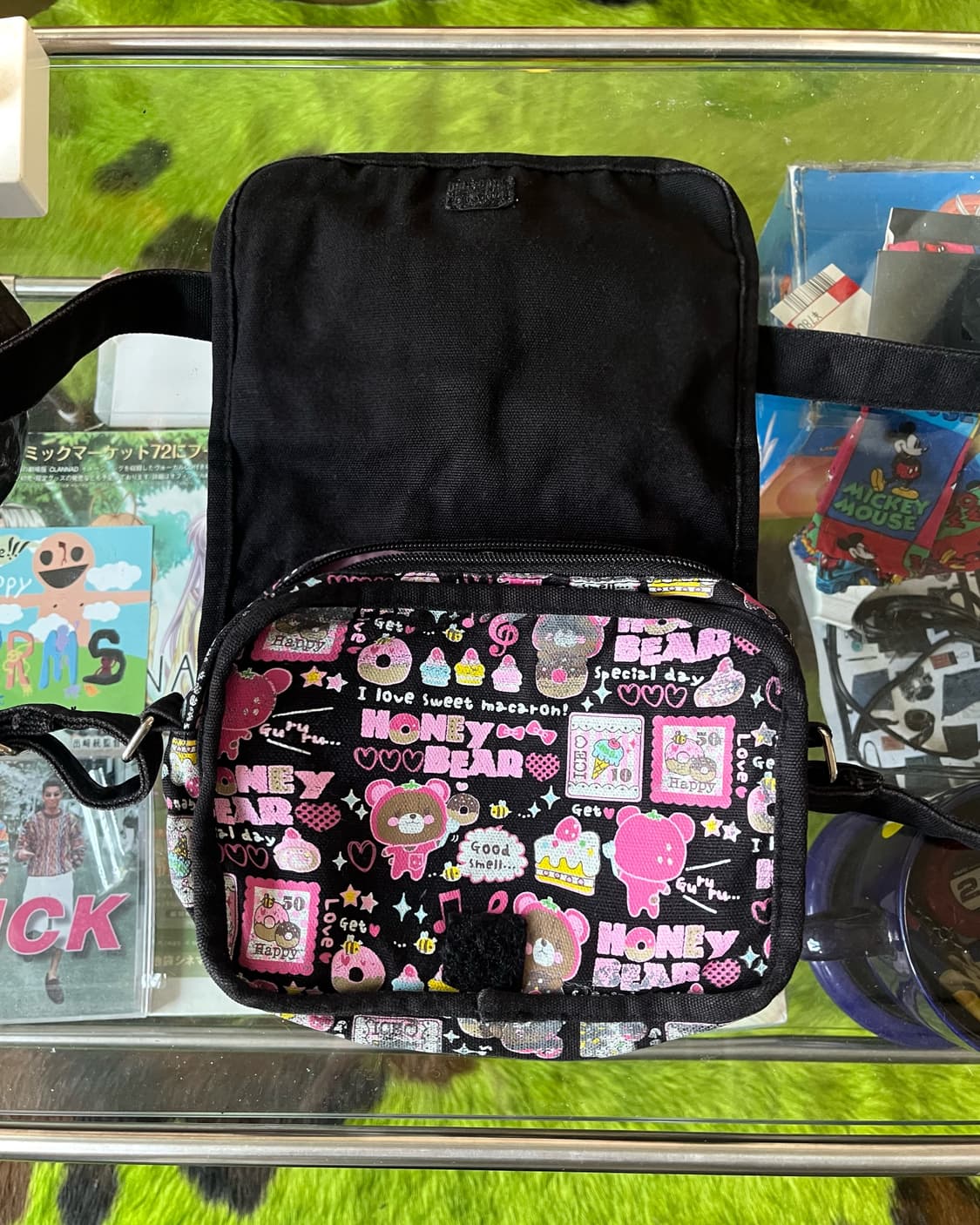 Jpn Vintage GAL Heart Chain Hip Sack 상품이미지8