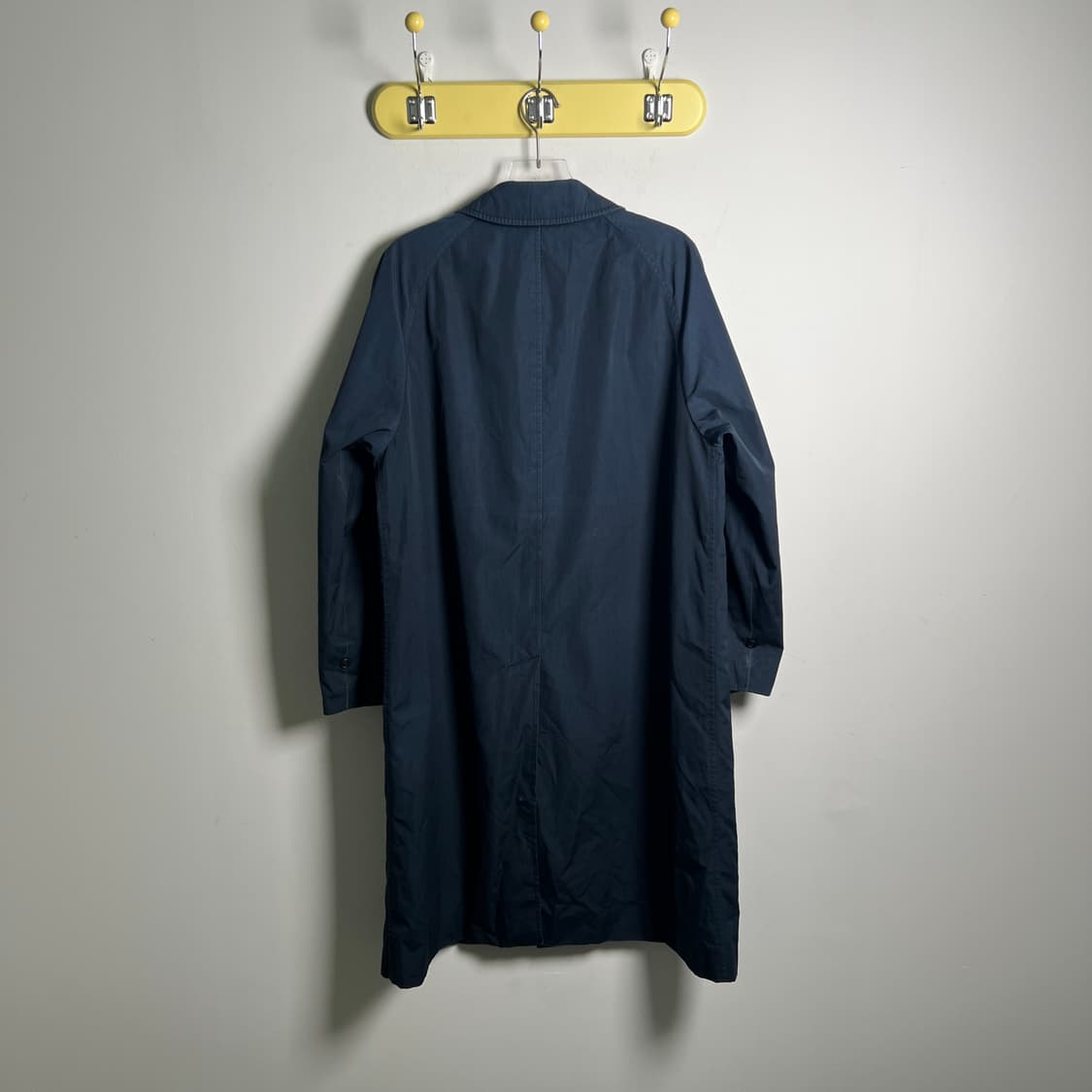 버버리 빈티지 네이비 발마칸 코트  상품이미지3