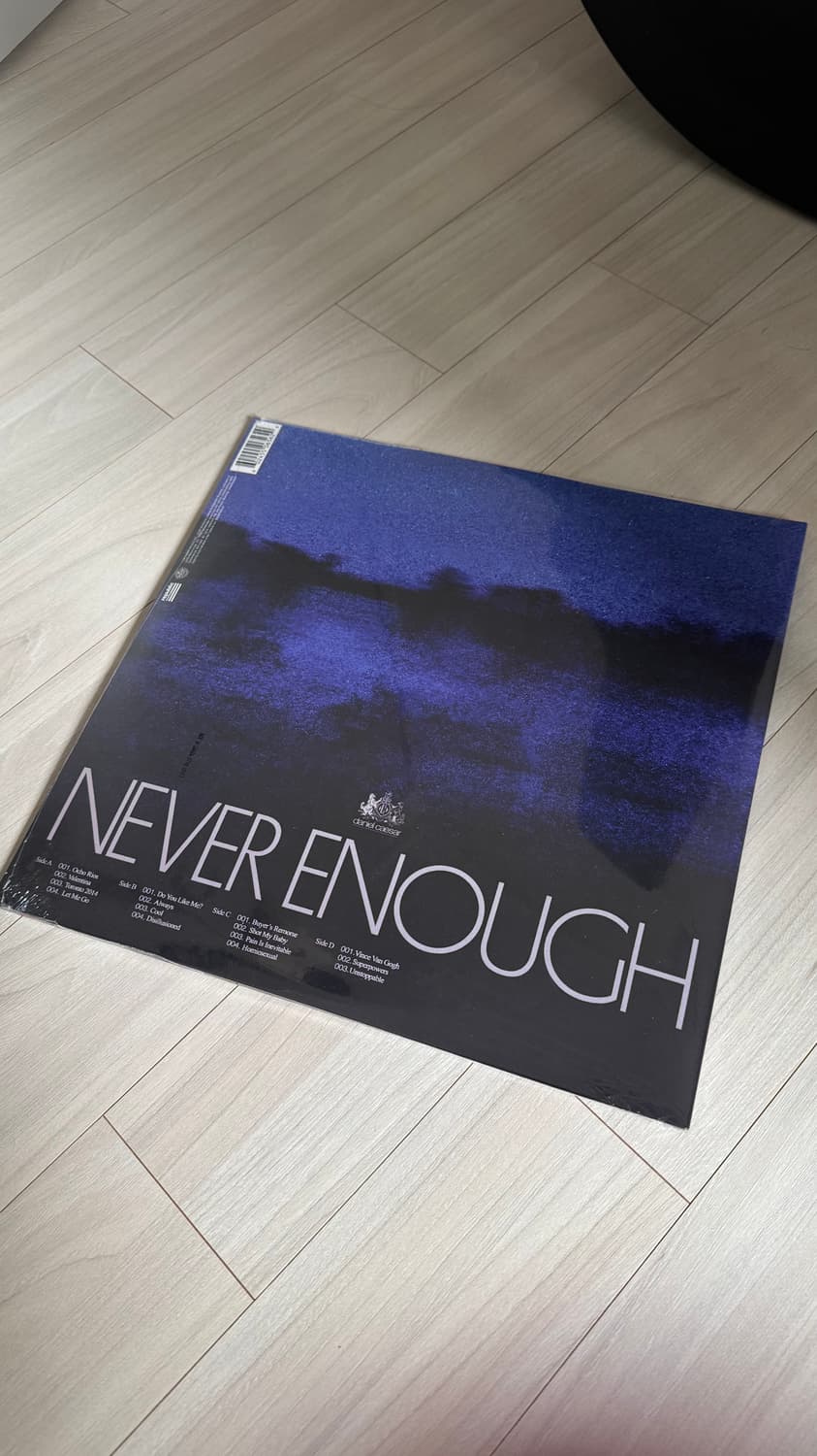 다니엘 시저 - Never Enough 오렌지반 LP 미개봉 상품이미지3