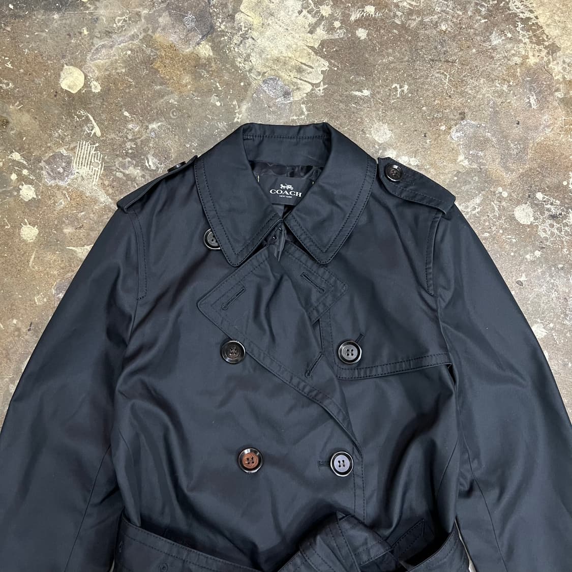 S) 코치 트렌치 코트 트랜치코트 상품이미지2