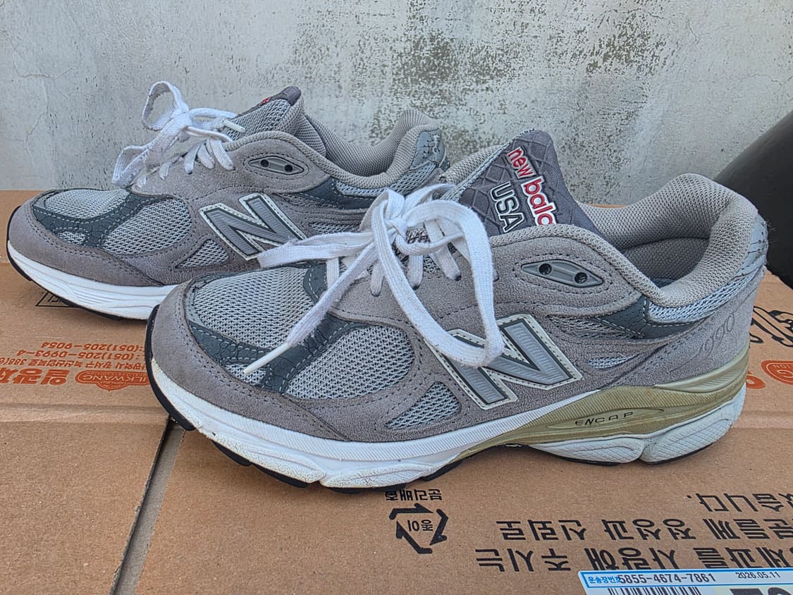 뉴발란스 990v3 그레이 240 / USA 러닝화 상품이미지1