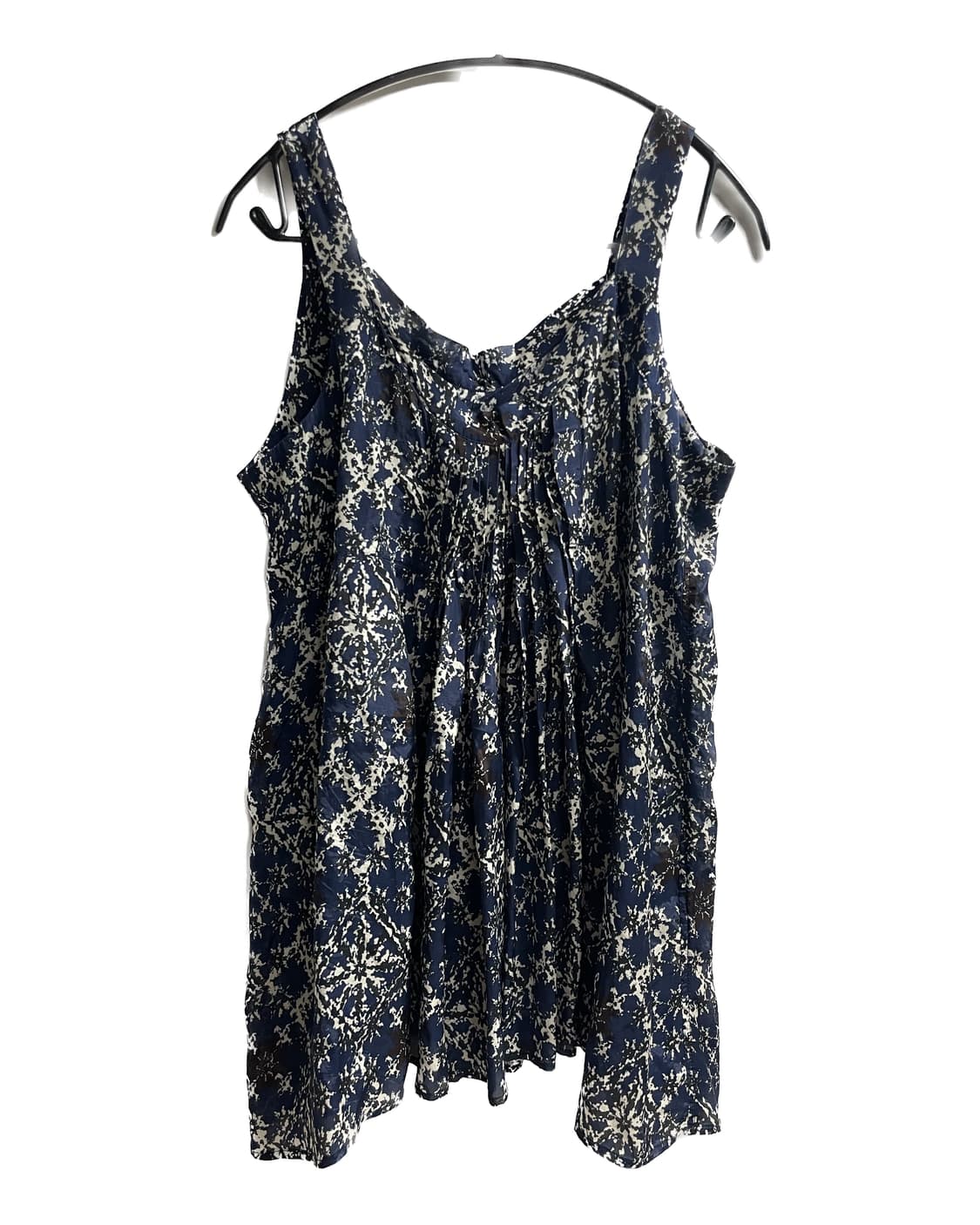 navy crack sleeveless 상품이미지2