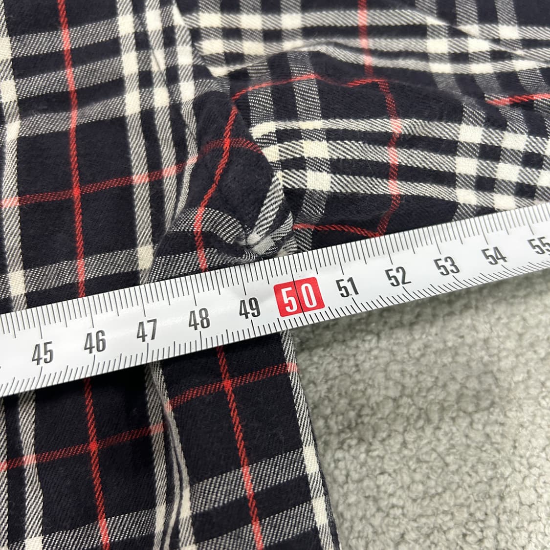 버버리 체크 긴팔 셔츠 m 상품이미지4