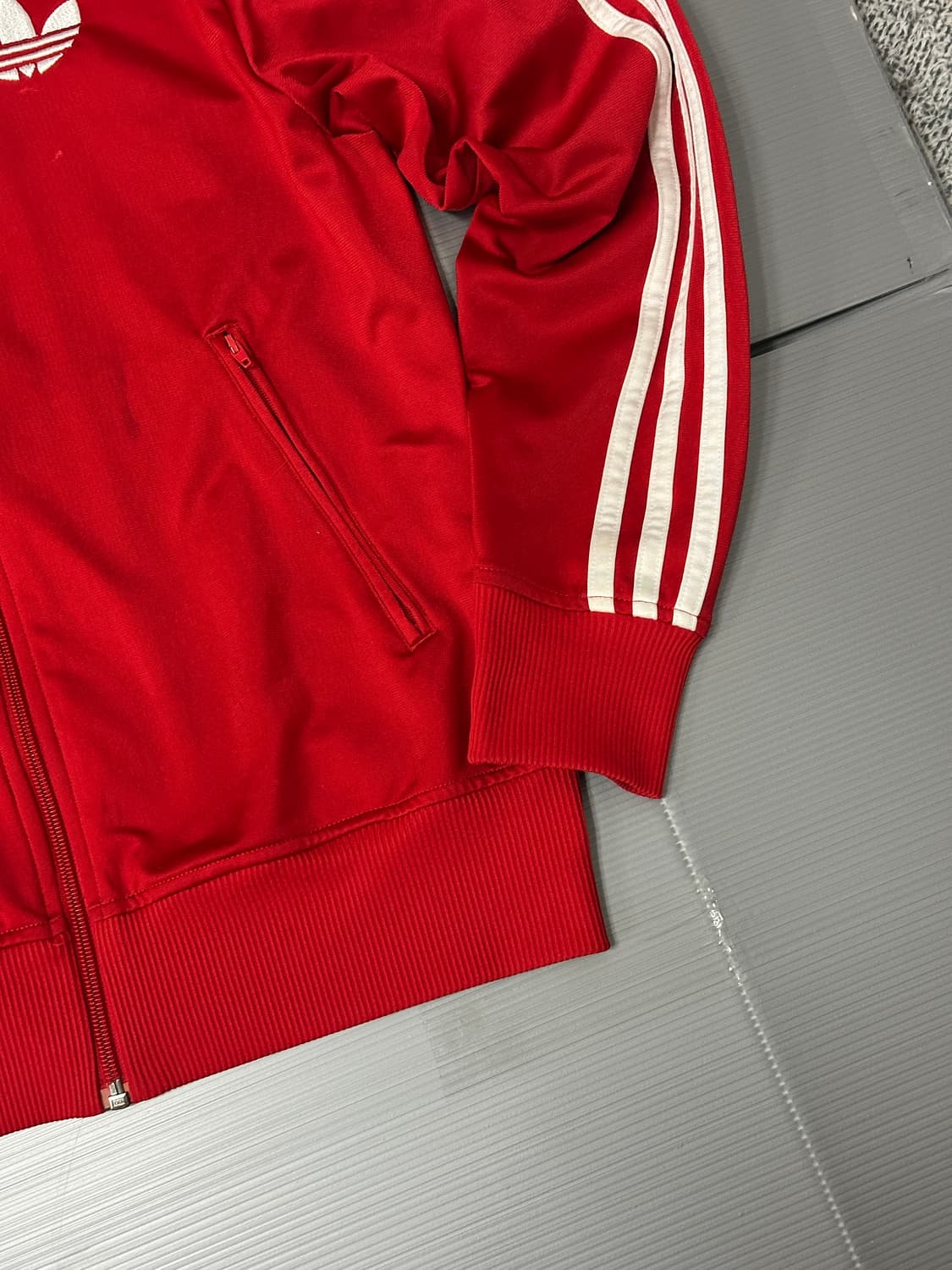 아디다스 파이어버드 트랙탑 져지 레드 XS 상품이미지3