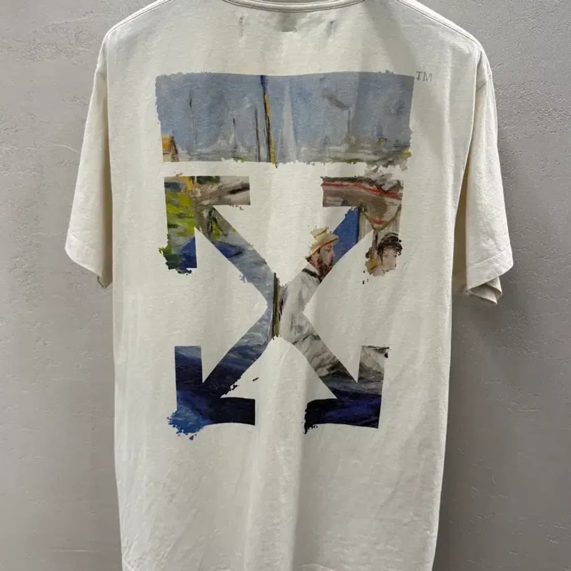 Off-White 2019 S/S 반팔 티셔츠 S 상품이미지5