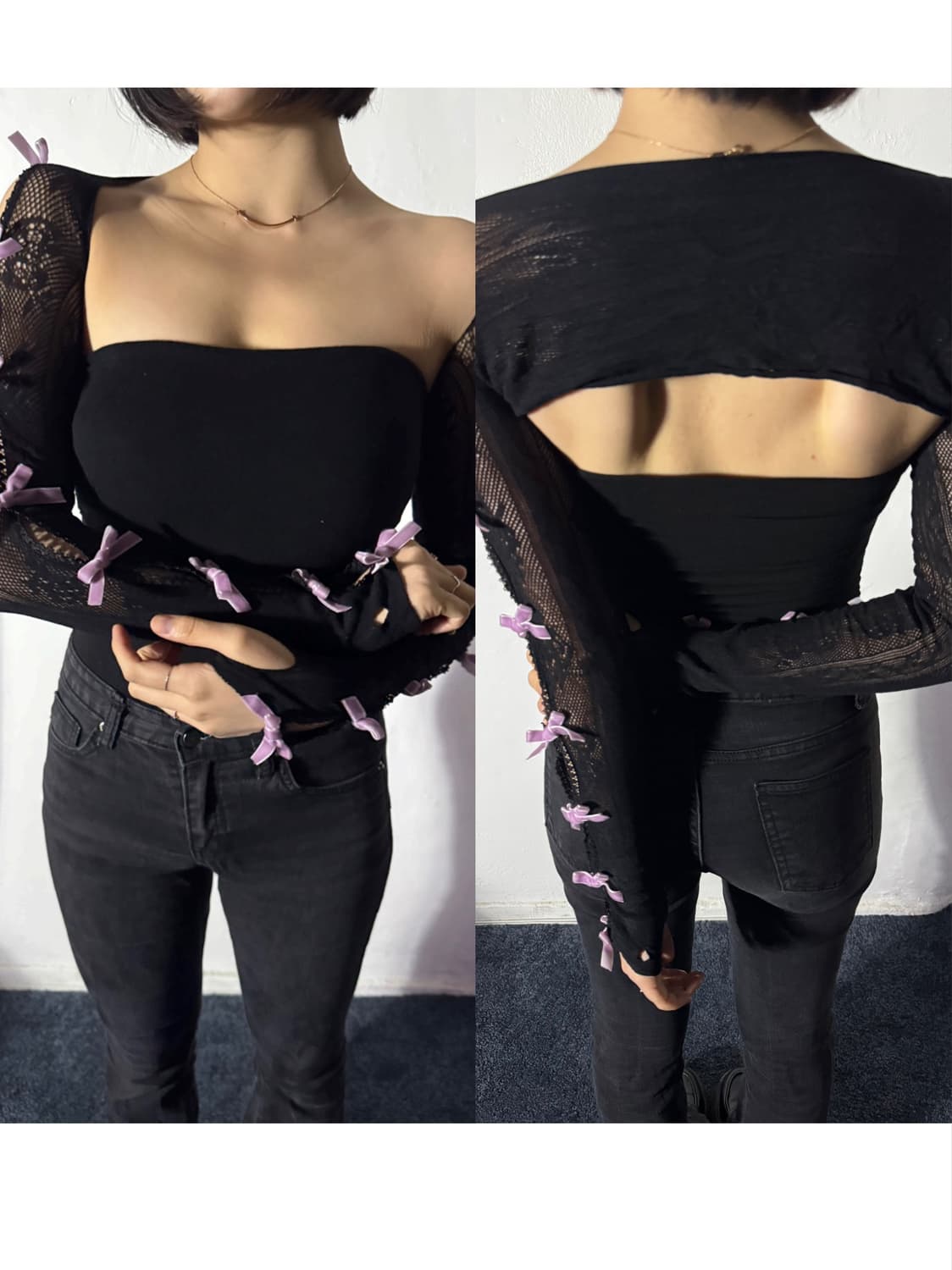 노드레스 볼레로 가디건 상품이미지1
