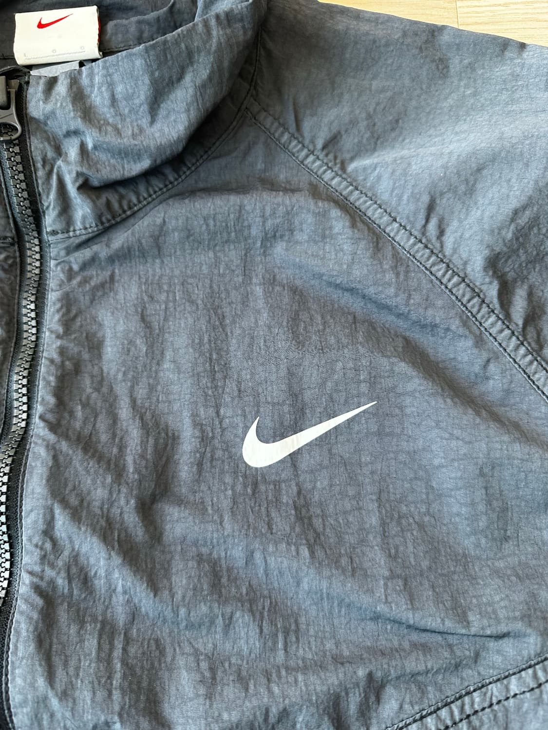 나이키 x 스투시 윈드러너 자켓 오프 느와르 L 상품이미지2