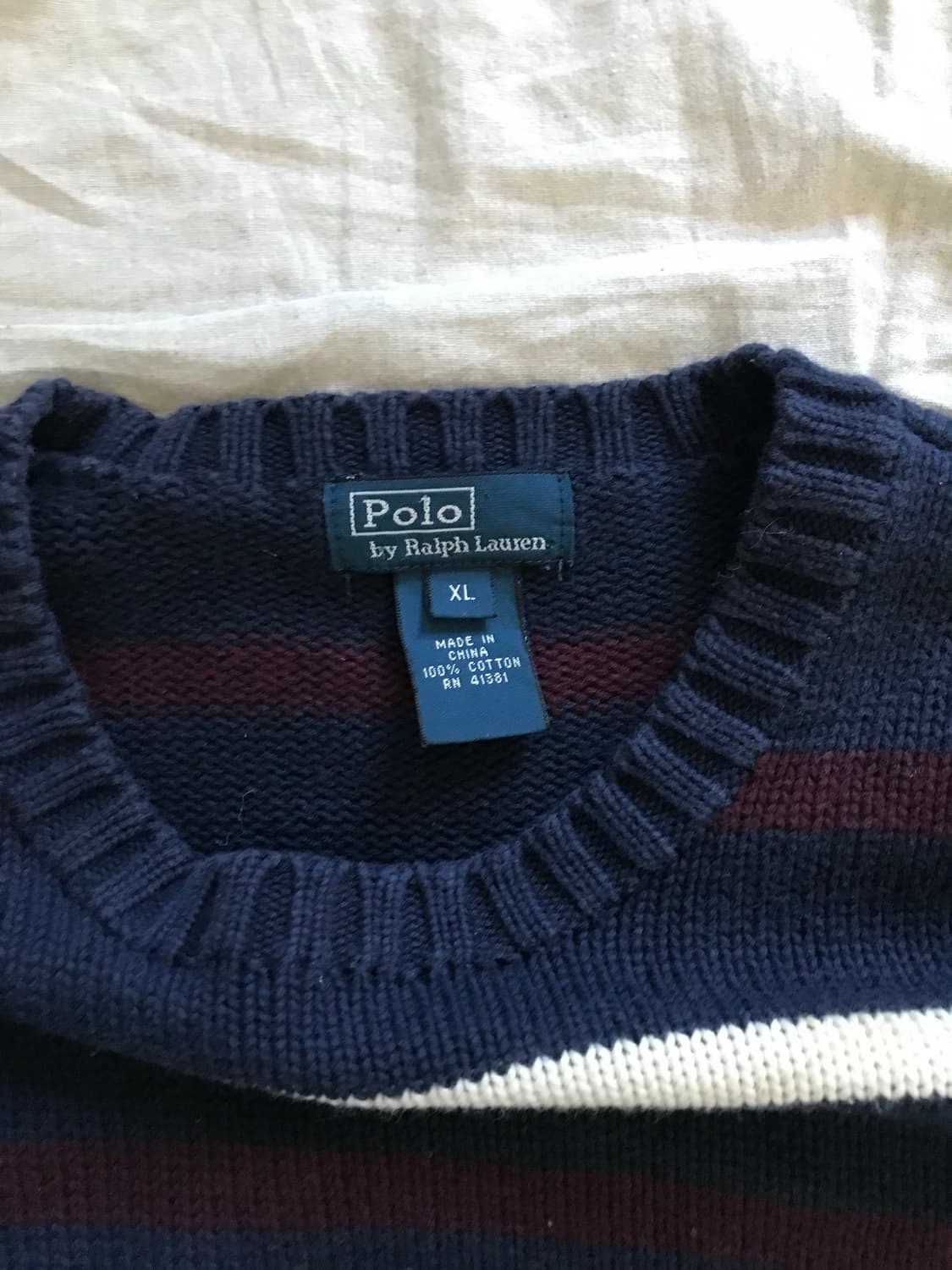 폴로 랄프로렌 포니로고 스트라이프 니트  상품이미지7