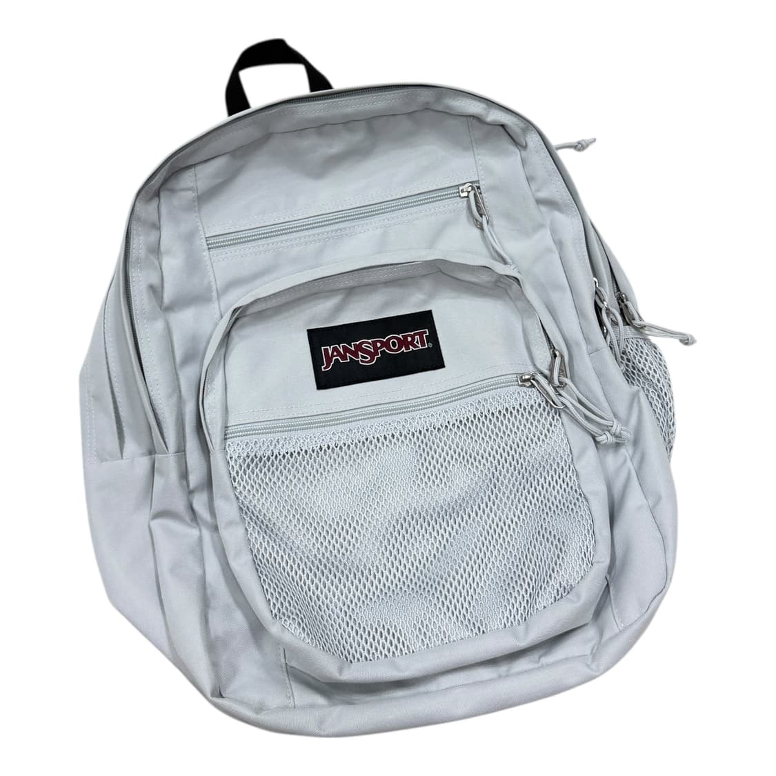 잔스포츠 빈티지 빅캠퍼스 그레이 메쉬 포켓 백팩 가방 상품이미지2