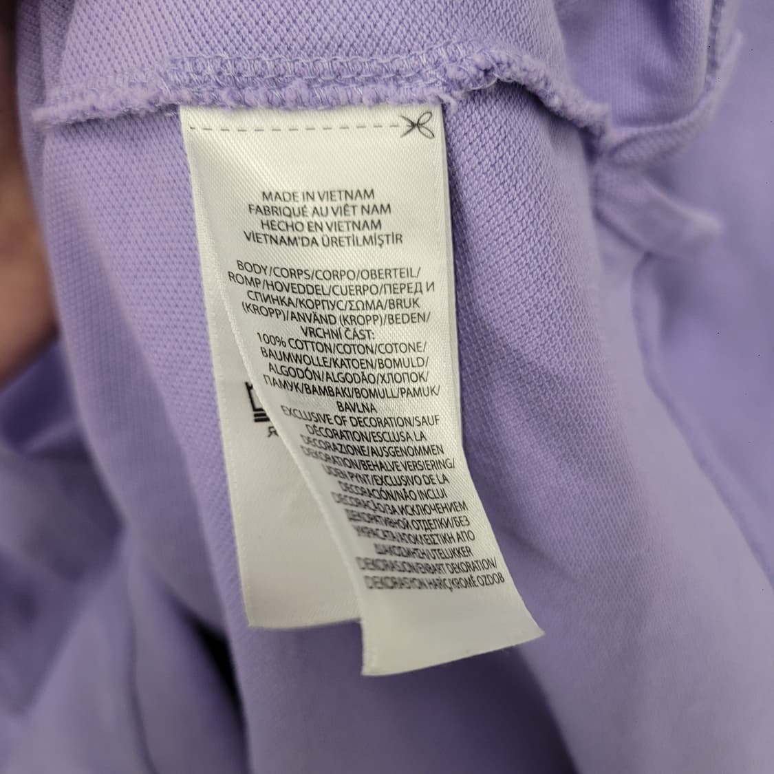 Polo Ralph Lauren 카라넥 PK 반팔 라벤더 상품이미지5