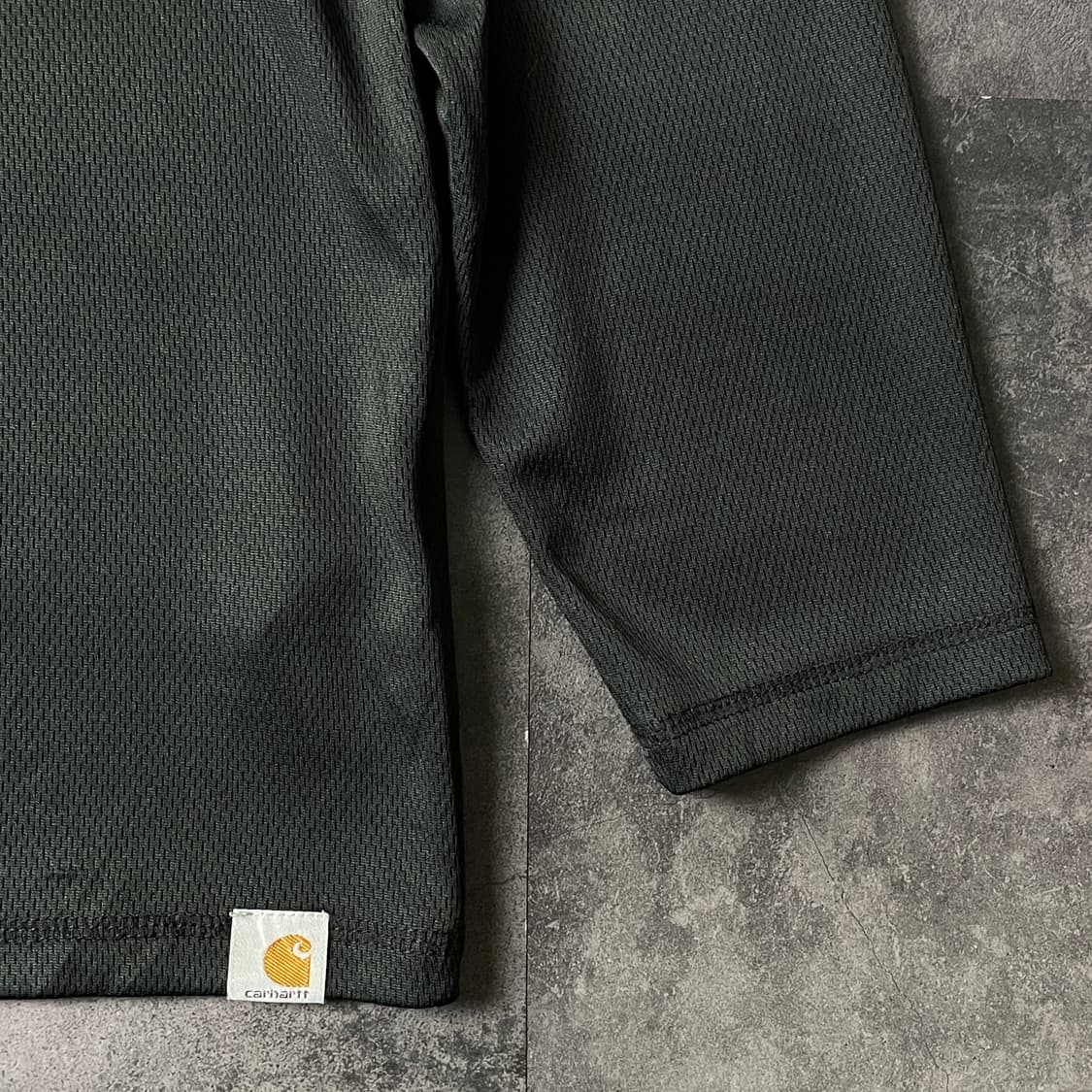 CARHARTT 칼하트 빈티지 블랙 롱 슬리브 A00394 상품이미지4