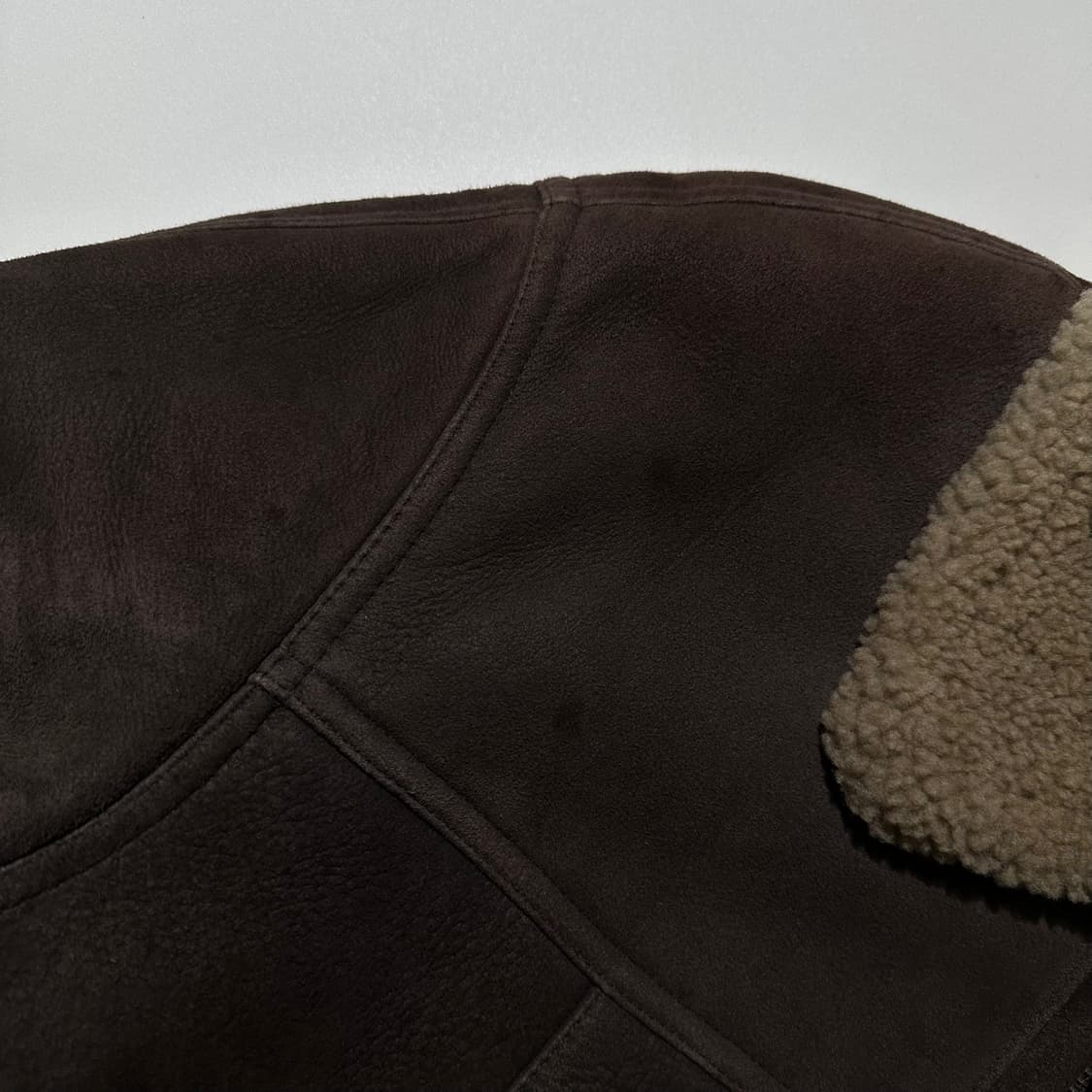 Gallucci 램스킨 시어링 무스탕 싱글 자켓 상품이미지6