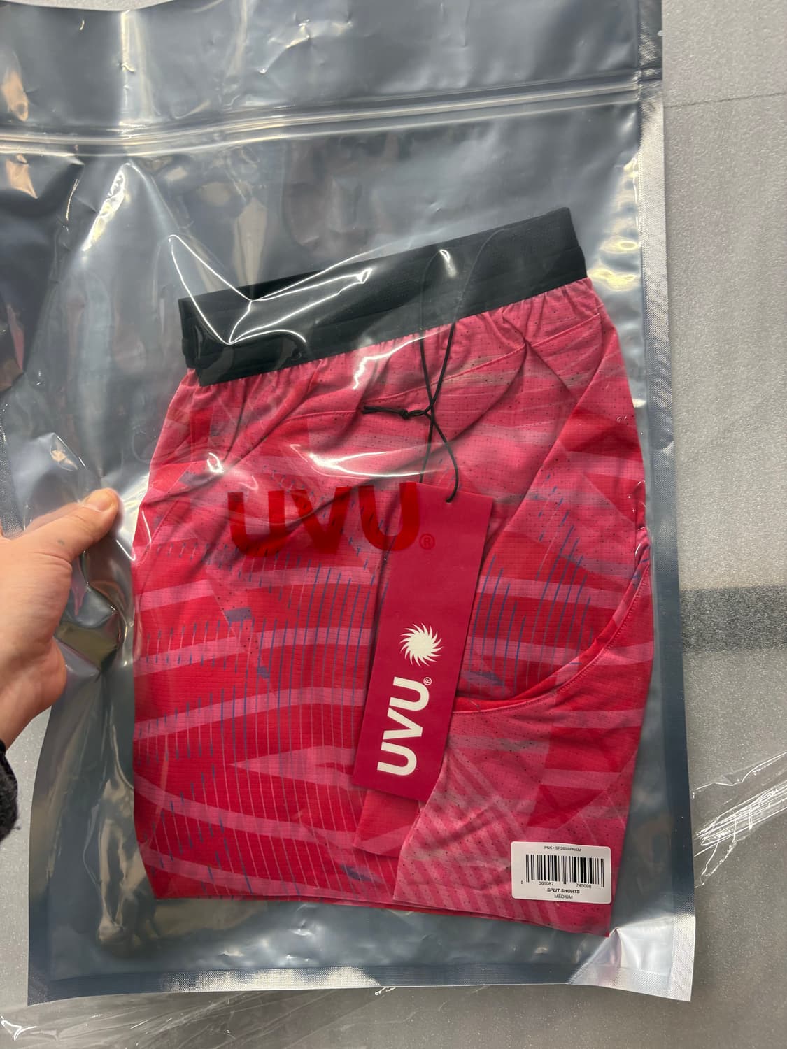 uvu 스플릿 쇼츠 핑크 새제품 상품이미지2