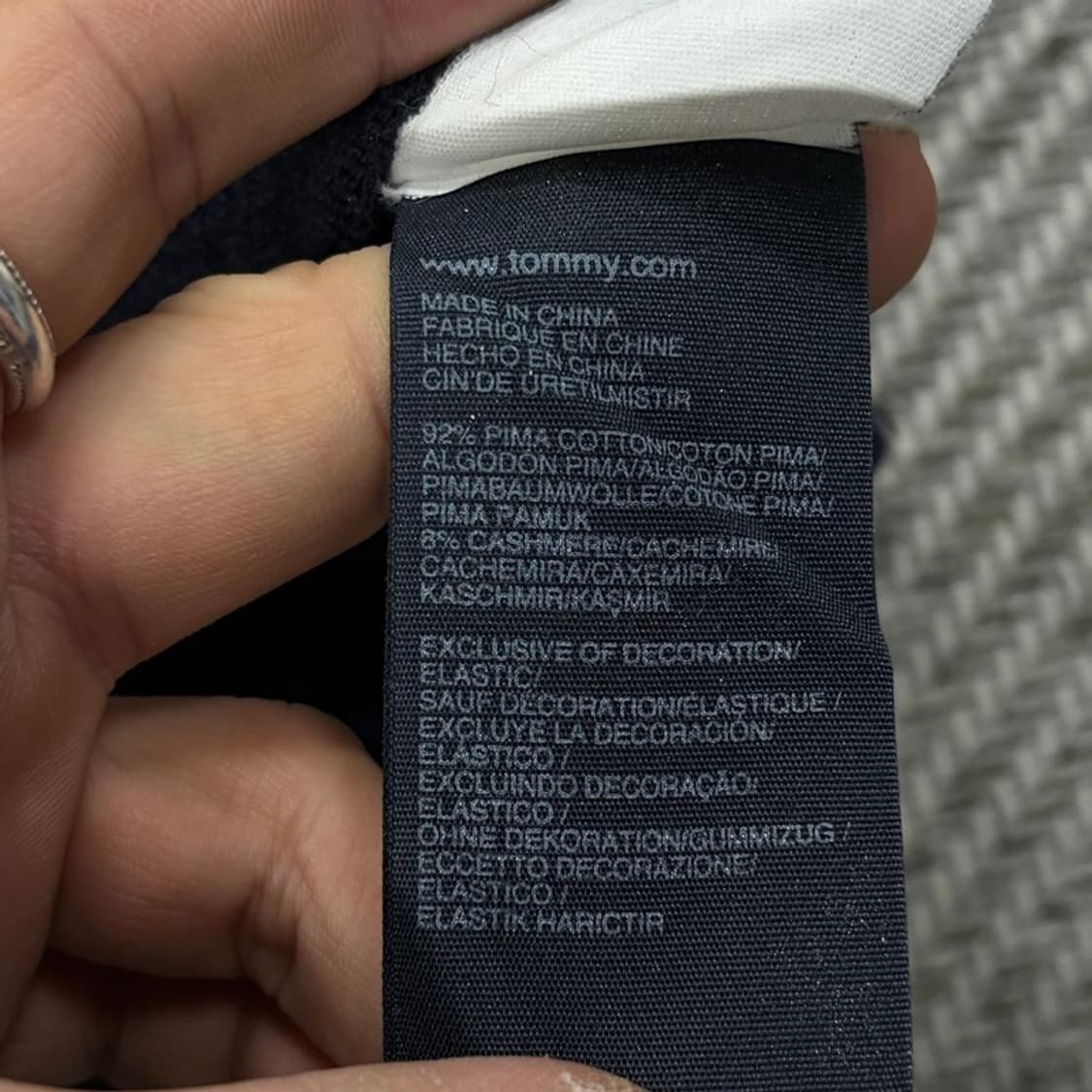 타미힐피거 니트 베스트 v2350 상품이미지7