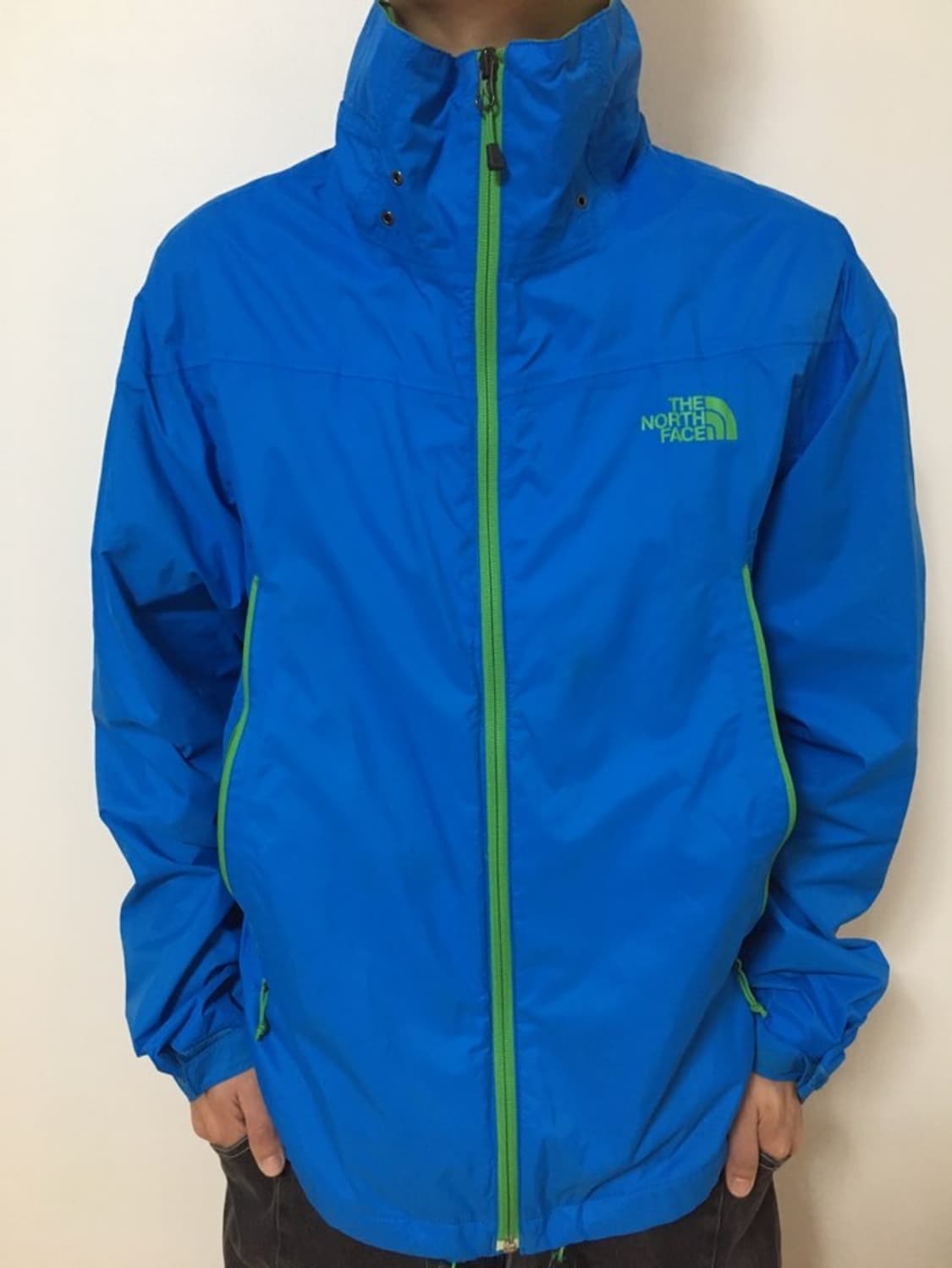 노스페이스 블루 바람막이 상품이미지1