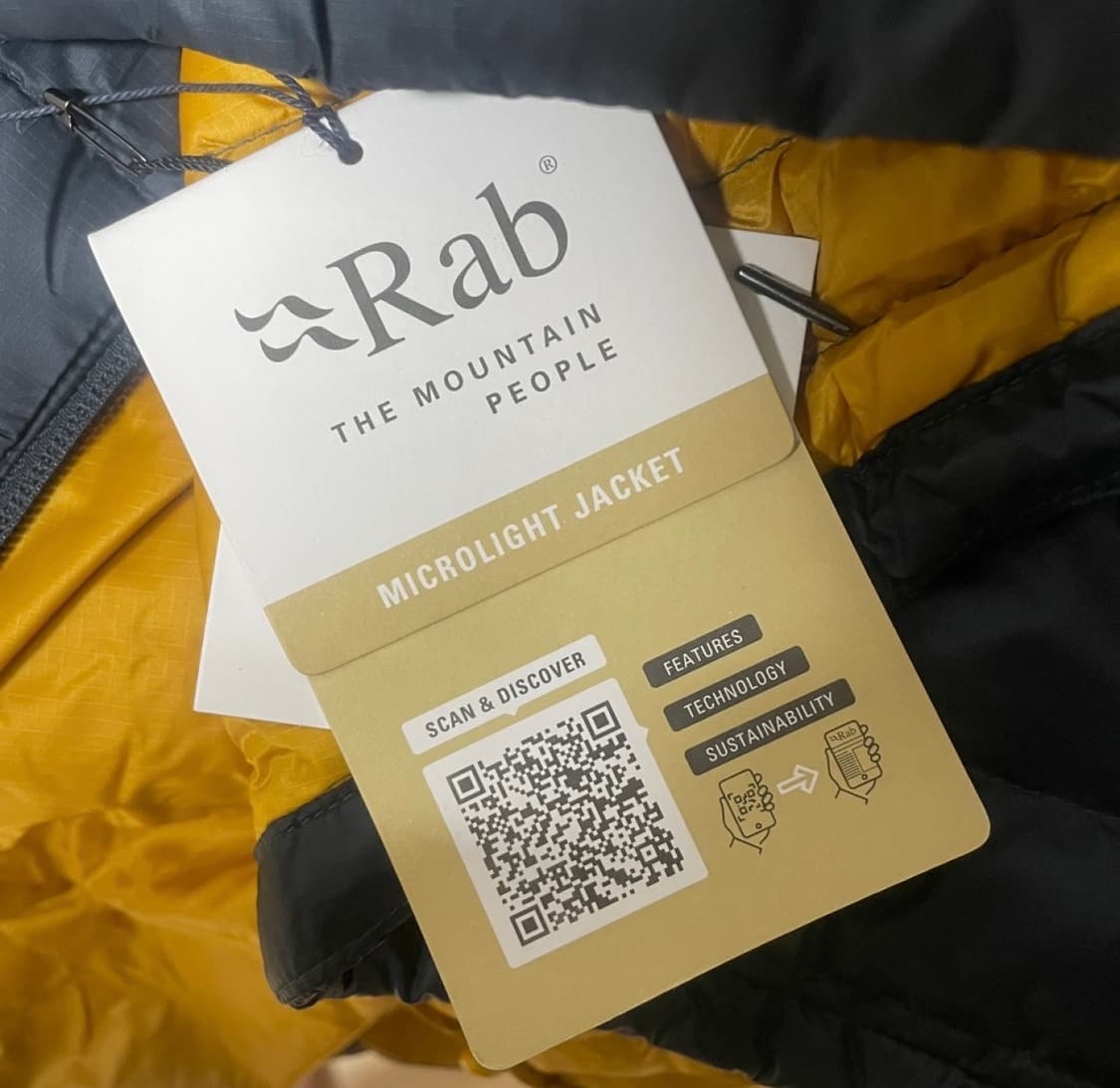 [XXL] Rab 랩 마이크로라이트 자켓 벨루가  상품이미지3