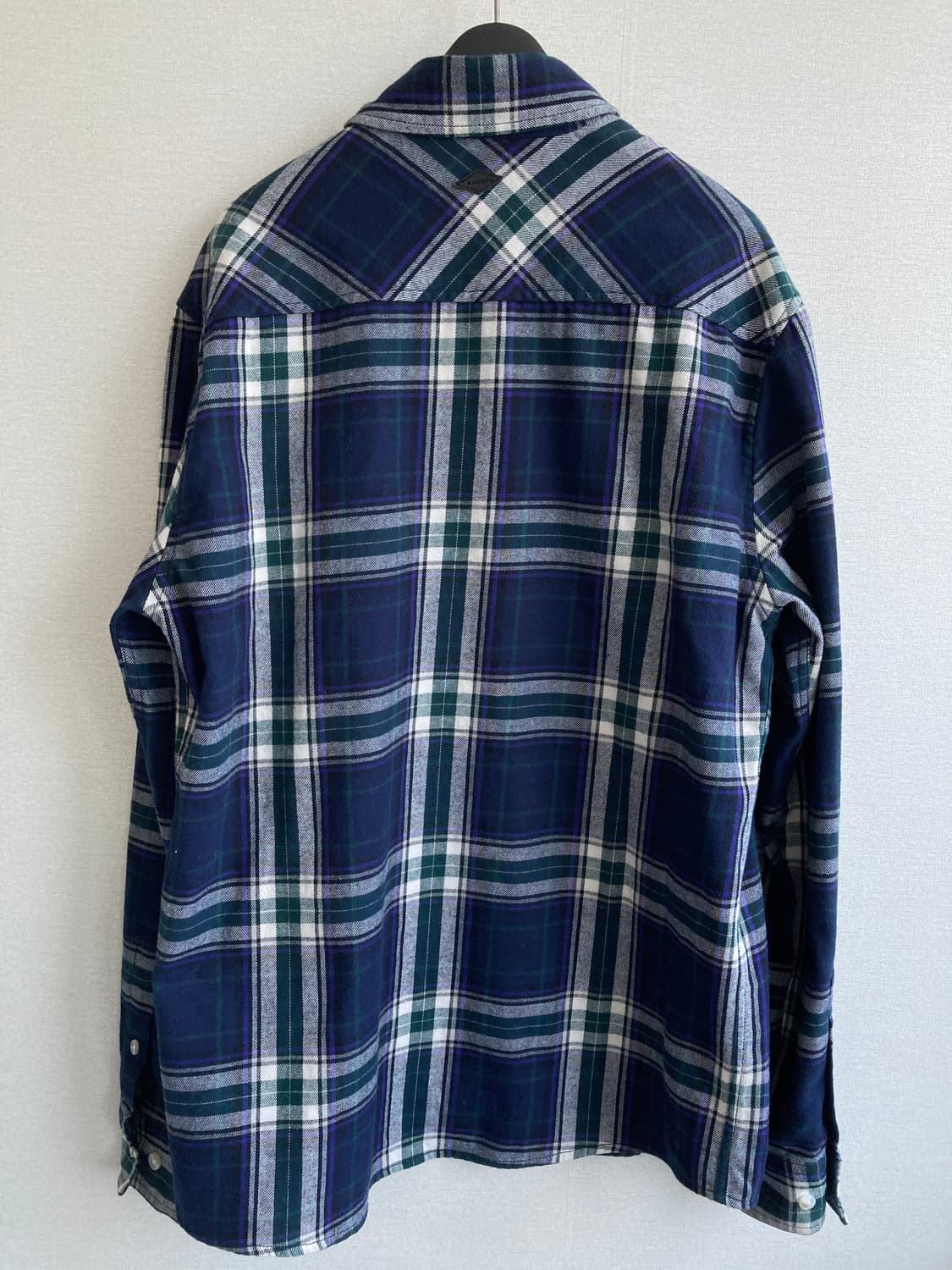 캉골 체크셔츠  M 상품이미지3