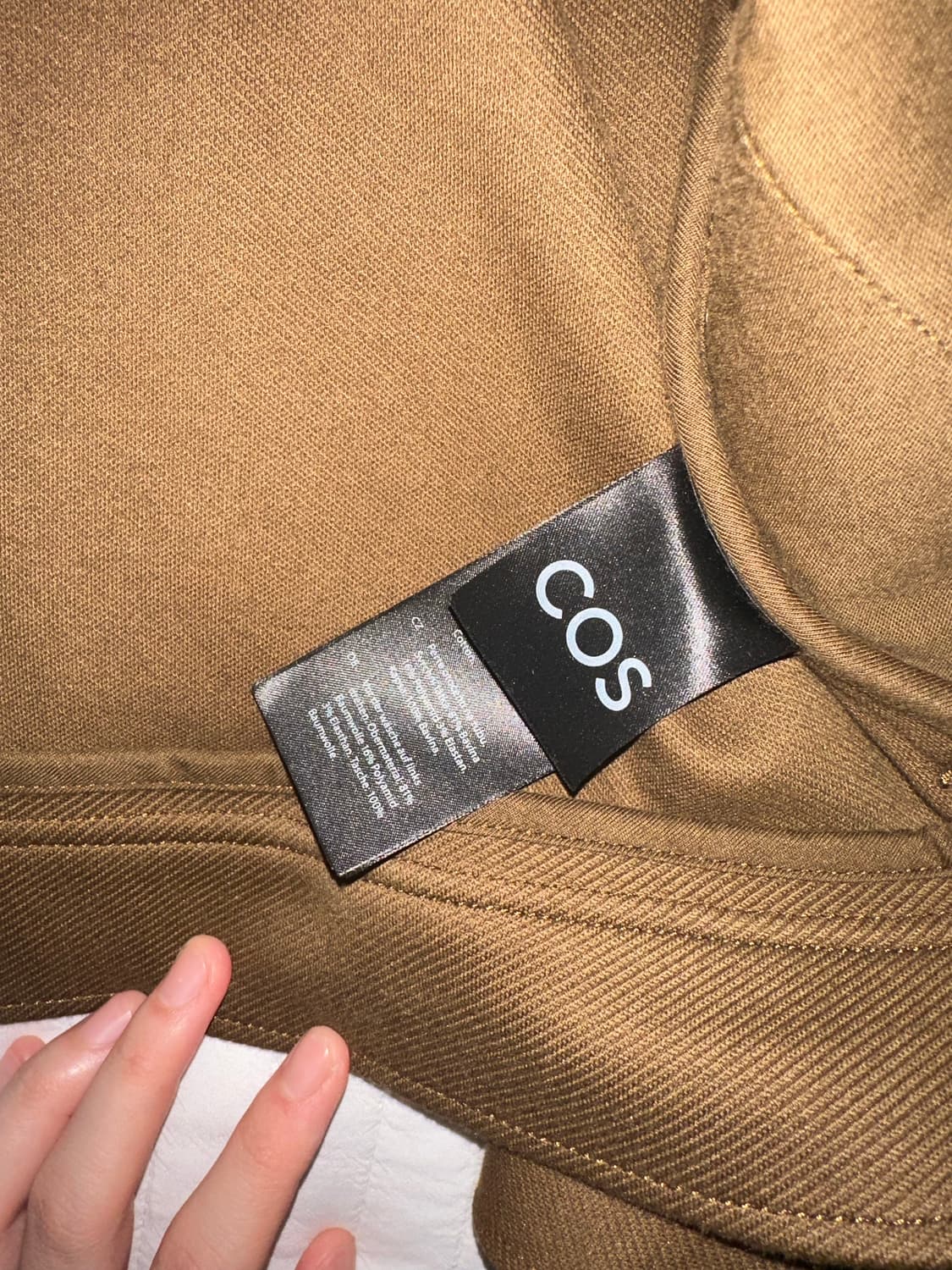 Cos 코스 코튼 트윌 트러커 자켓 상품이미지3