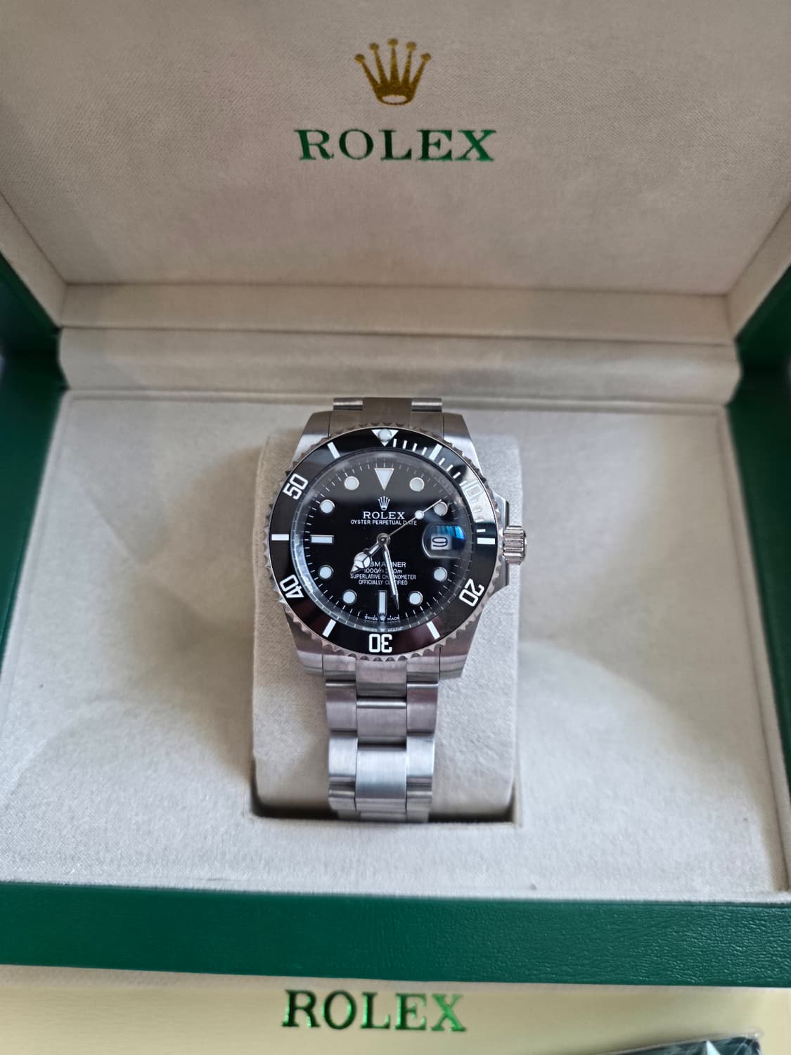 서브마리너 블랙 41mm 풀박 버클미세조정가능 상품이미지1