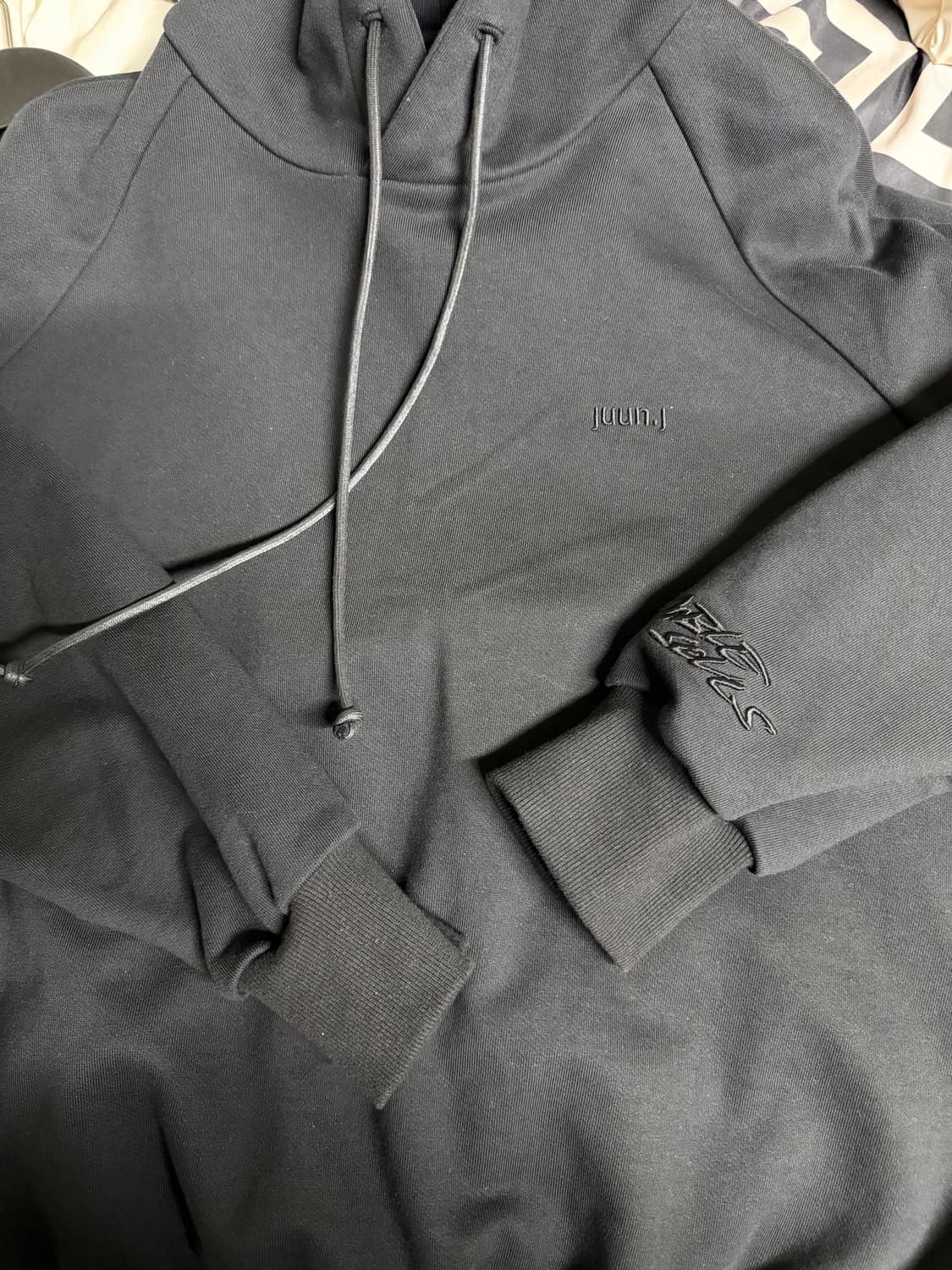 준지 x 하이브 인사이트 x 퓨추라 오버사이즈 후드 s 상품이미지3