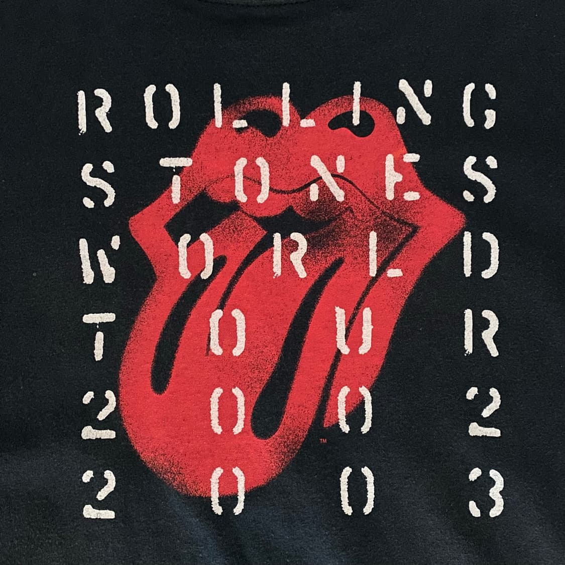(XL) 00s 롤링스톤즈 2002-2003 투어 밴드티 티셔츠 상품이미지3