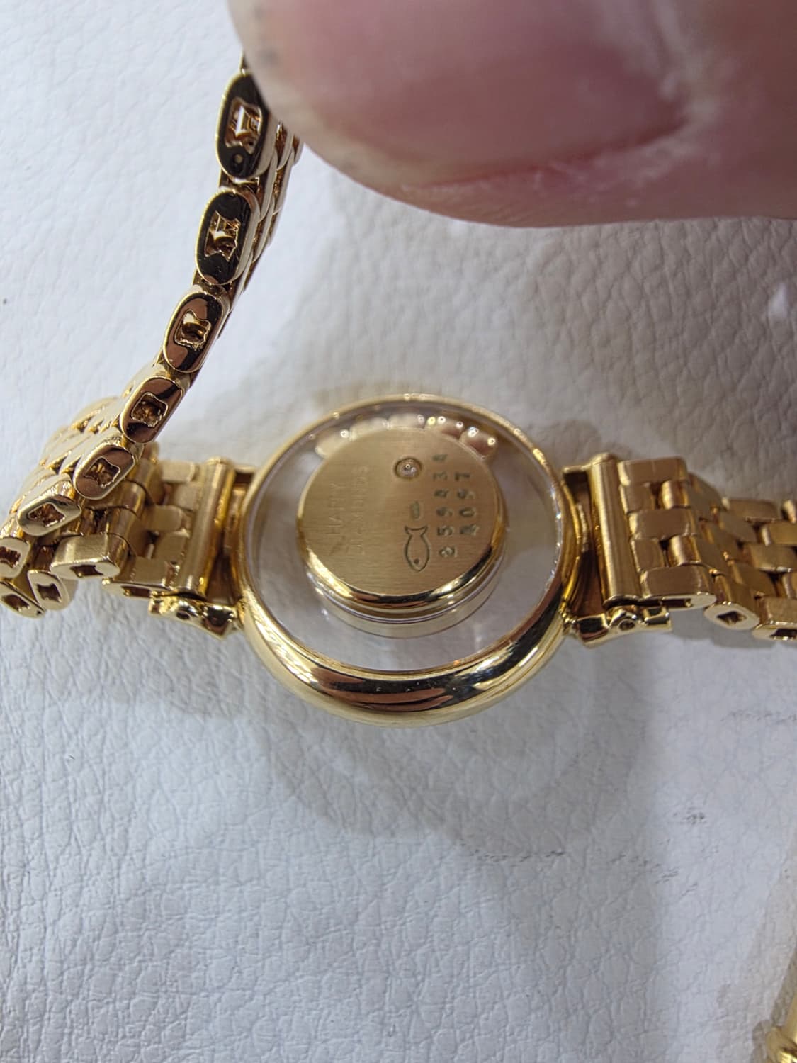 쇼파드 금통 다이아 시계 정품 상품이미지3