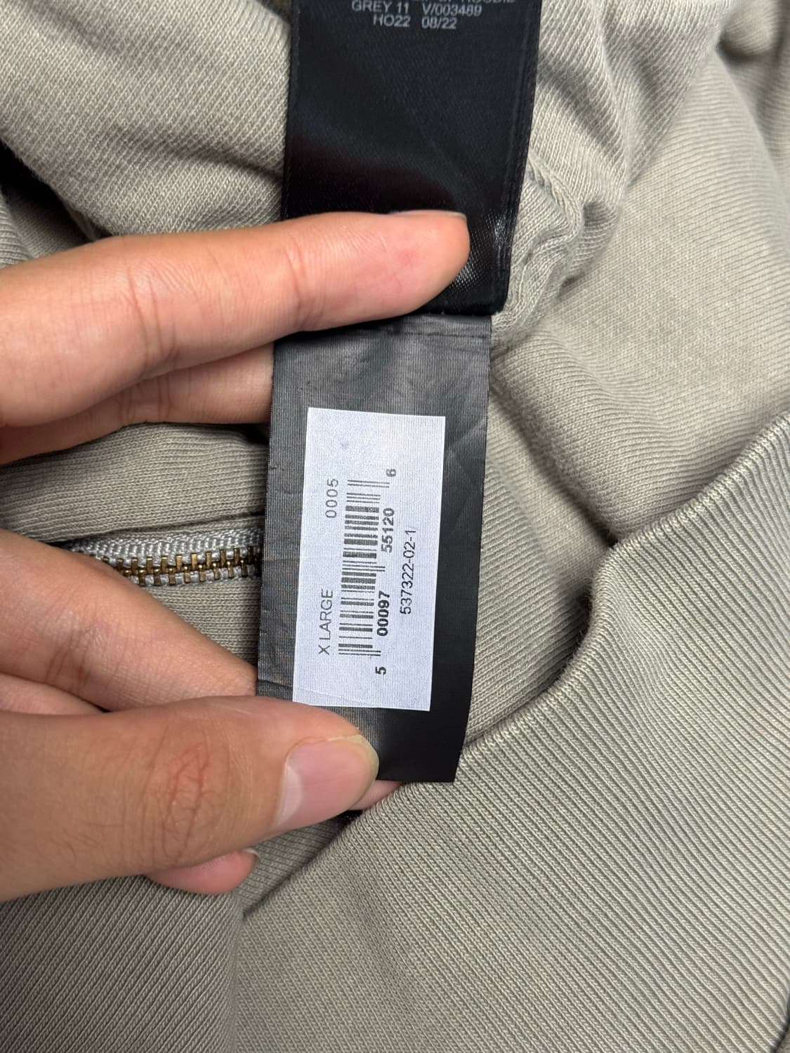 이지갭 후드집업 토프 XL 상품이미지8