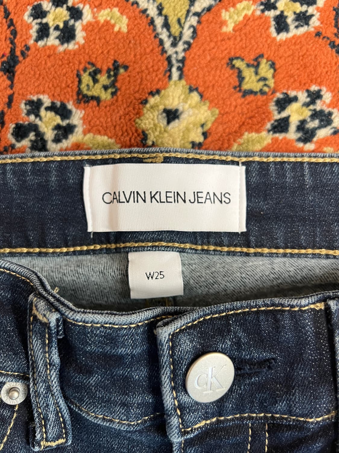 [25] 캘빈클라인 진청 부츠컷 플레어 데님 팬츠 상품이미지4