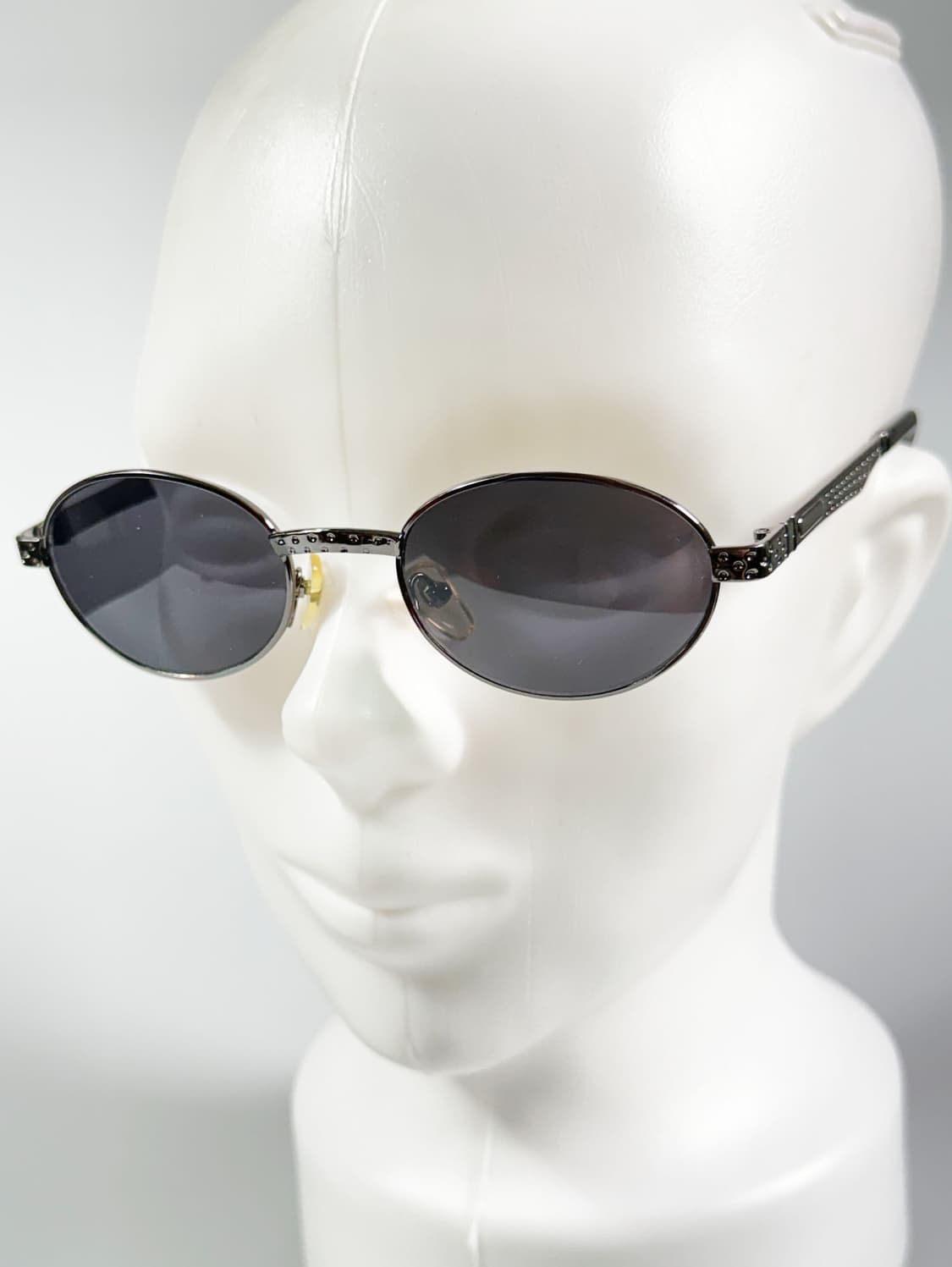 건메탈 슬림 오벌 메탈 프레임 빈티지 선글라스 상품이미지8