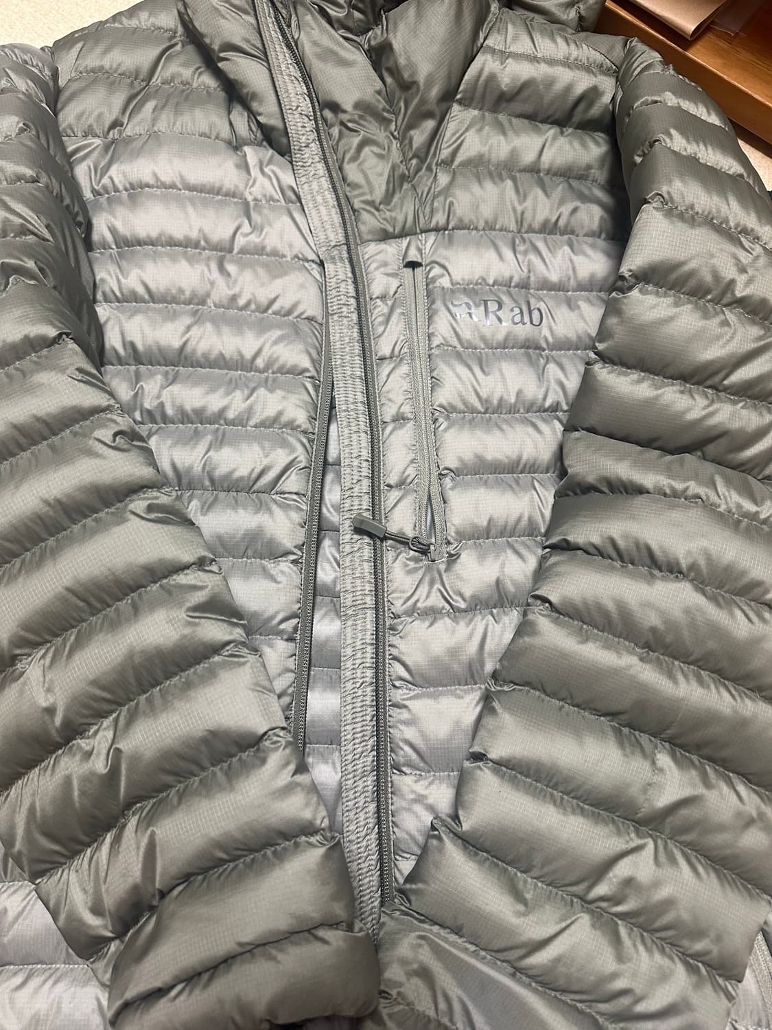 랩 마이크로라이트 알파인 자켓 라이트 카키 스톤 상품이미지1