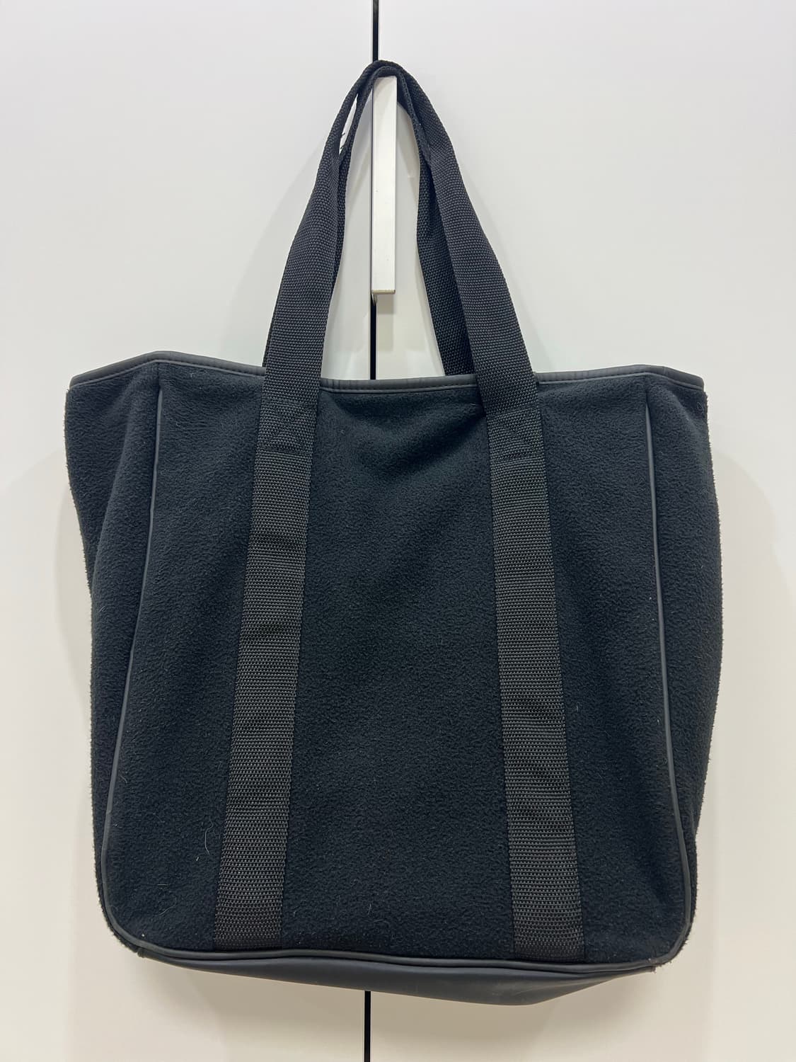 슈프림 폴라텍 토트백 블랙 18FW 상품이미지2